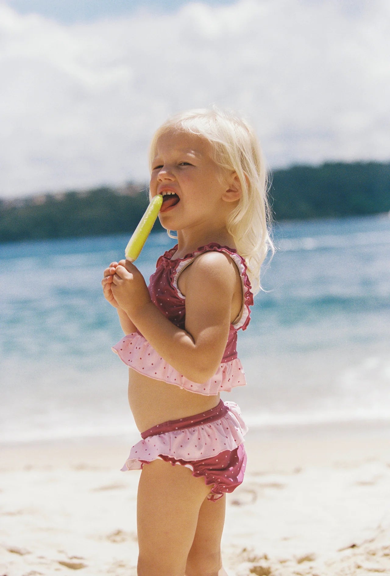 JUNI JNR - Lucille Bikini Set Berry Spot