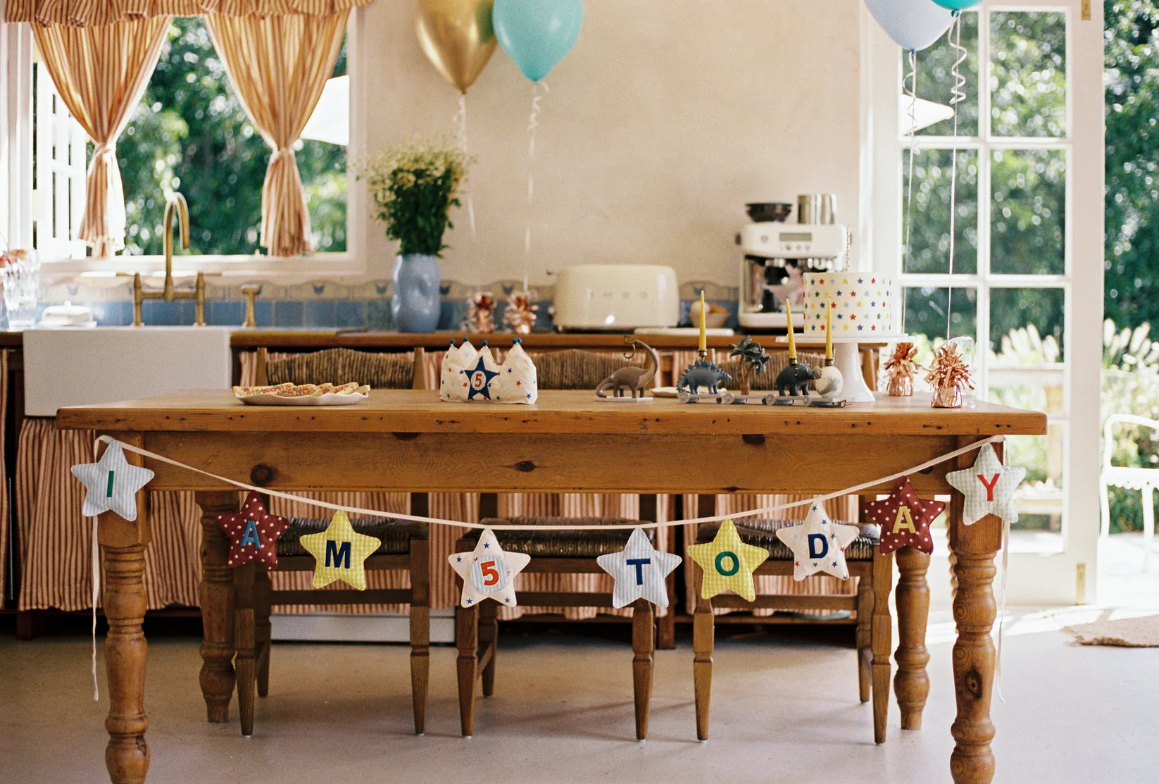 The Wholesome Store - Birthday Banner Stars