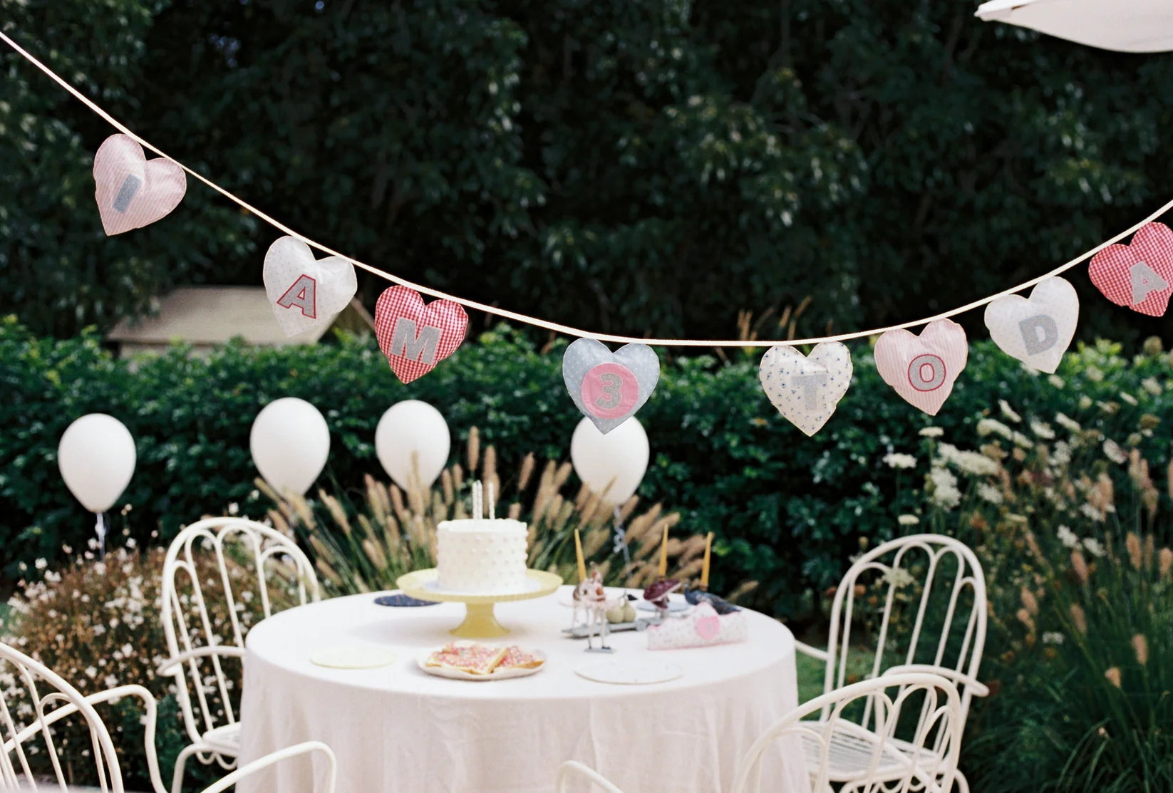 The Wholesome Store - Birthday Banner Hearts