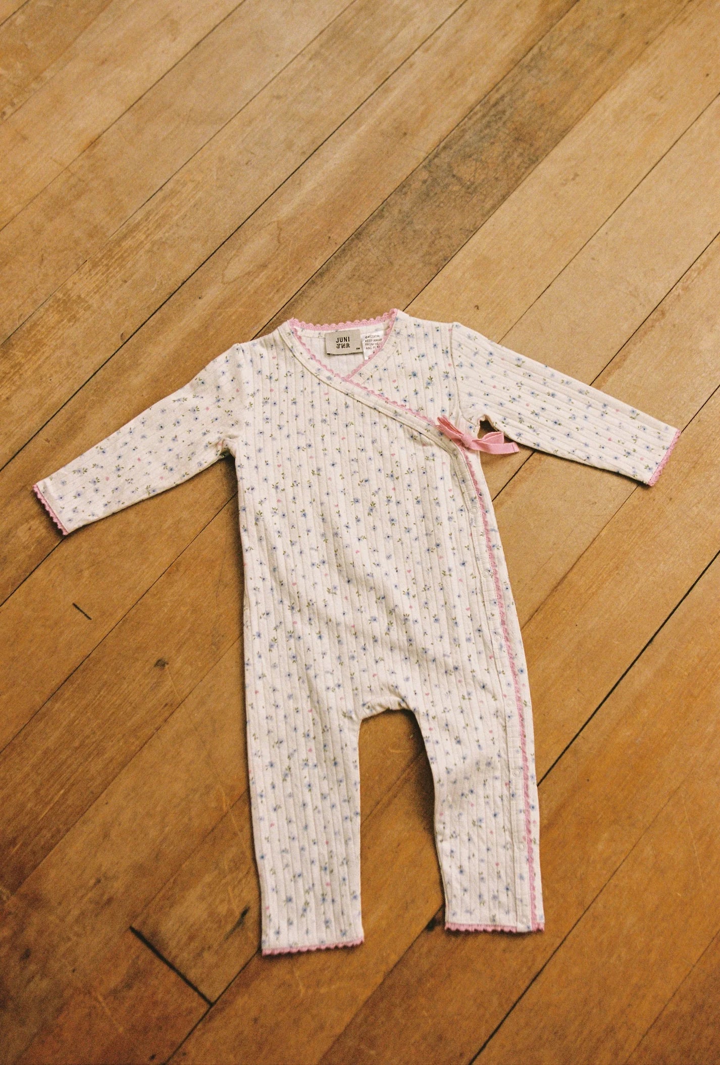 JUNI JNR - PRE-ORDER Meadow Onesie Ditsy Bloom