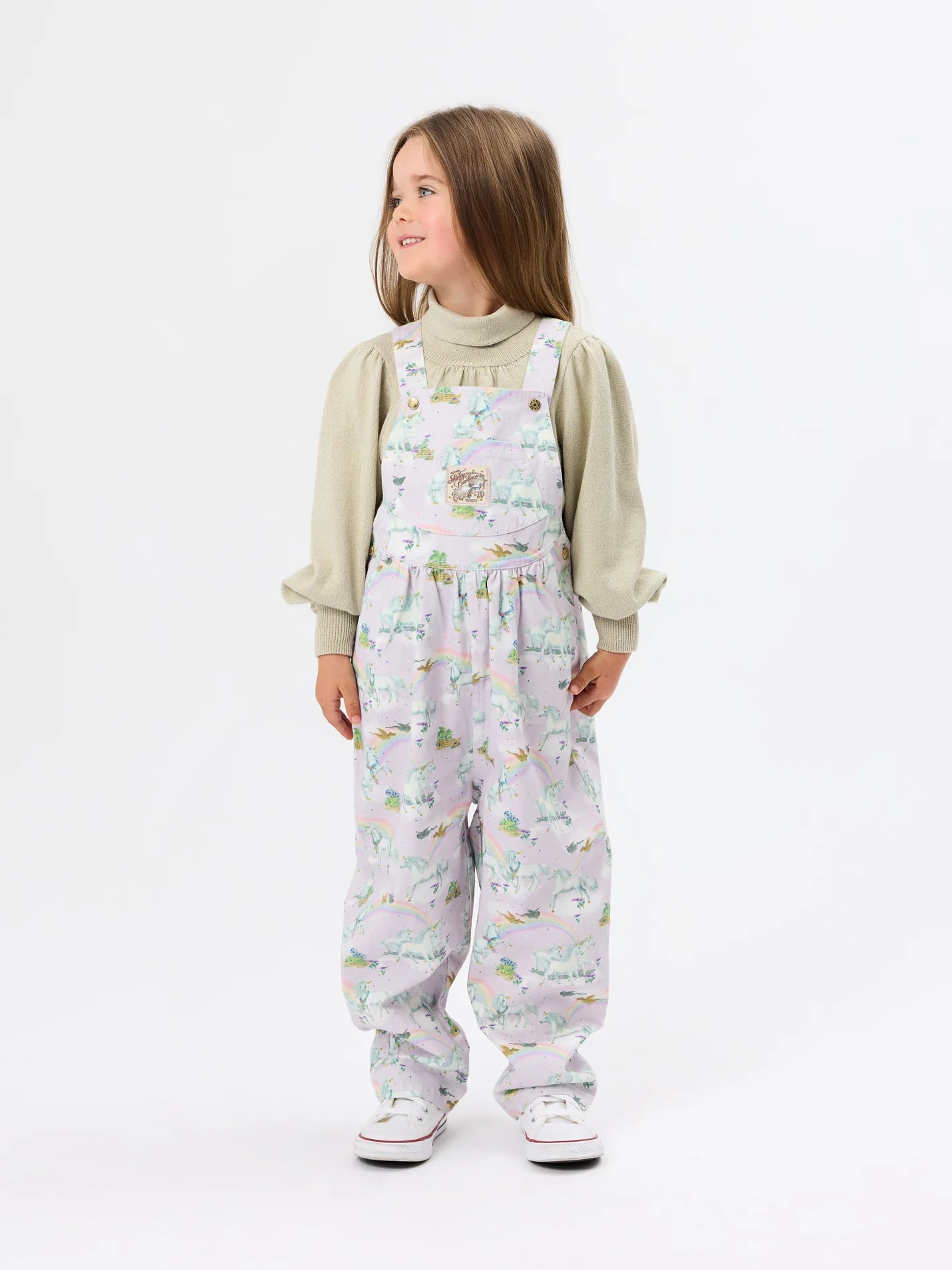 Goldie + Ace - Shirley Barber Unicorn Overalls