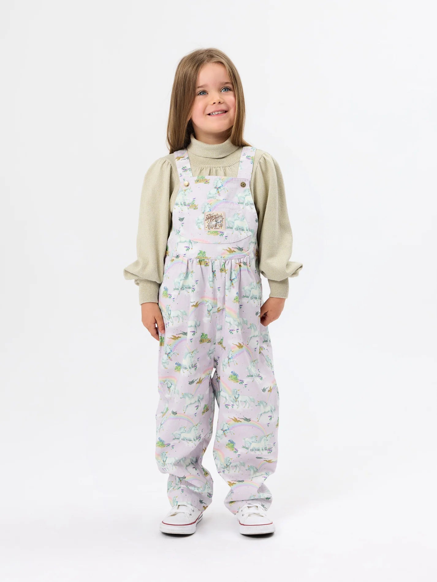 Goldie + Ace - Shirley Barber Unicorn Overalls
