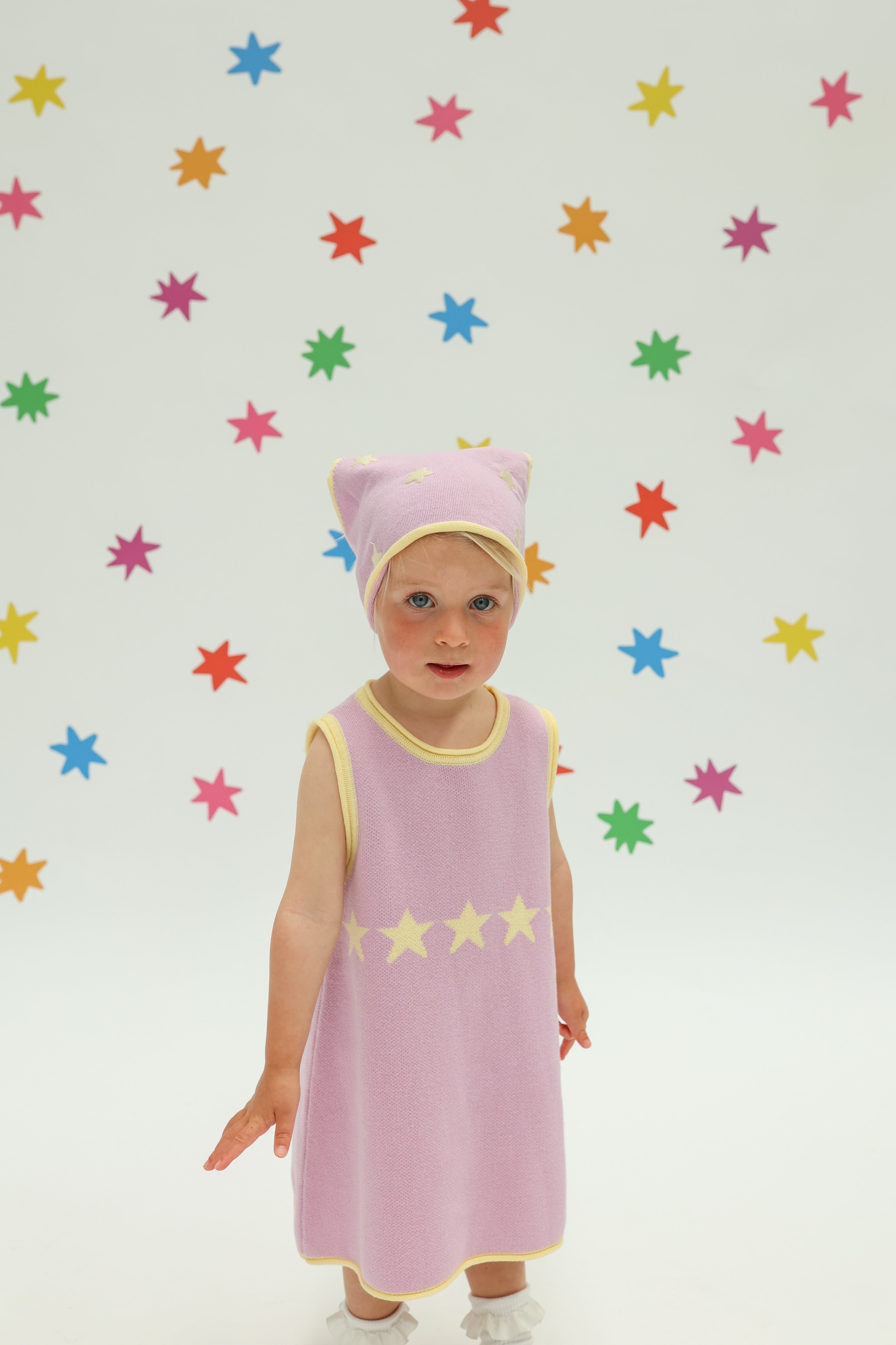 Sunday Siblings - Stars Align Bandana Purple & Yellow