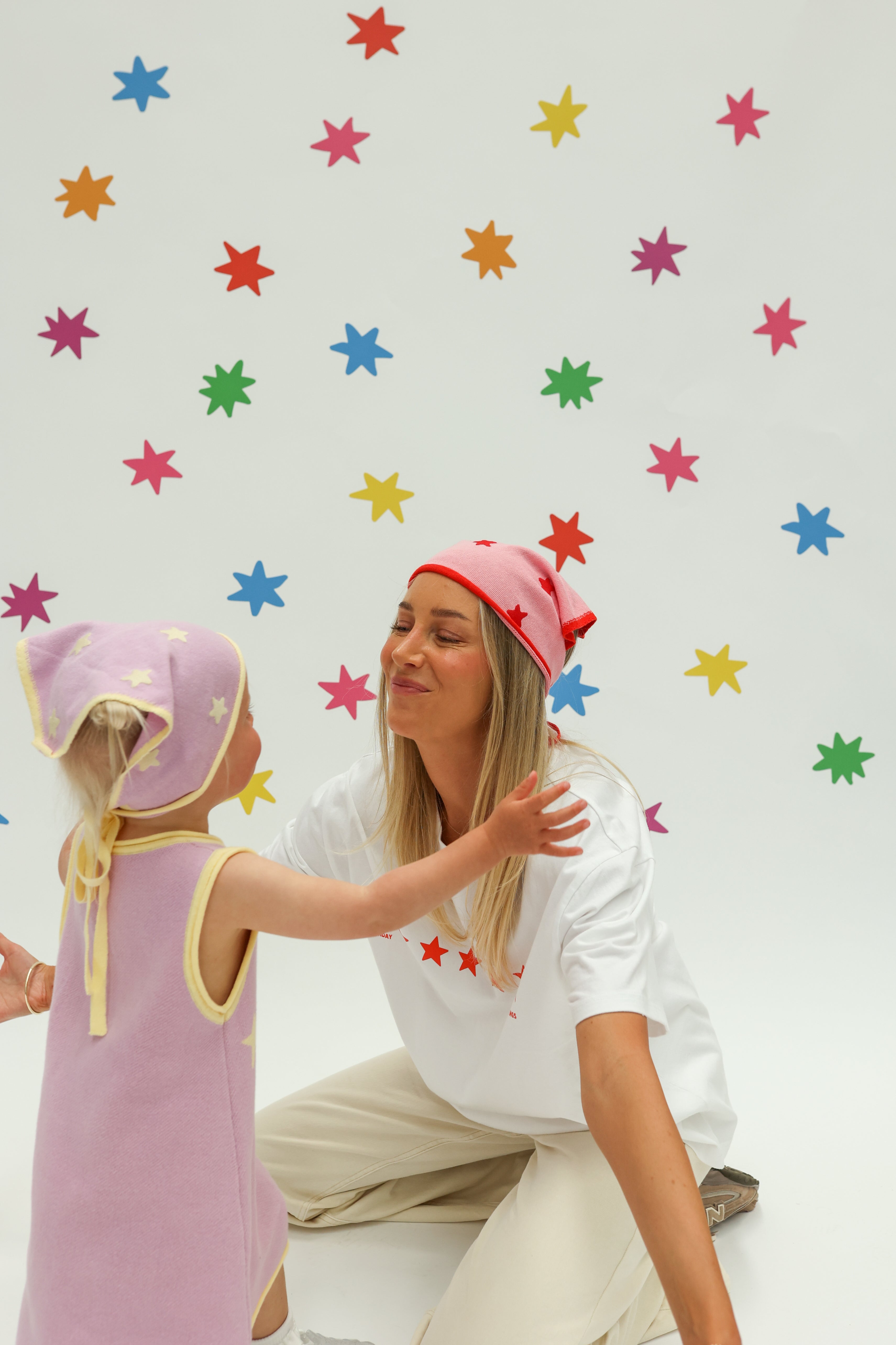 Sunday Siblings - Stars Align Bandana Purple & Yellow