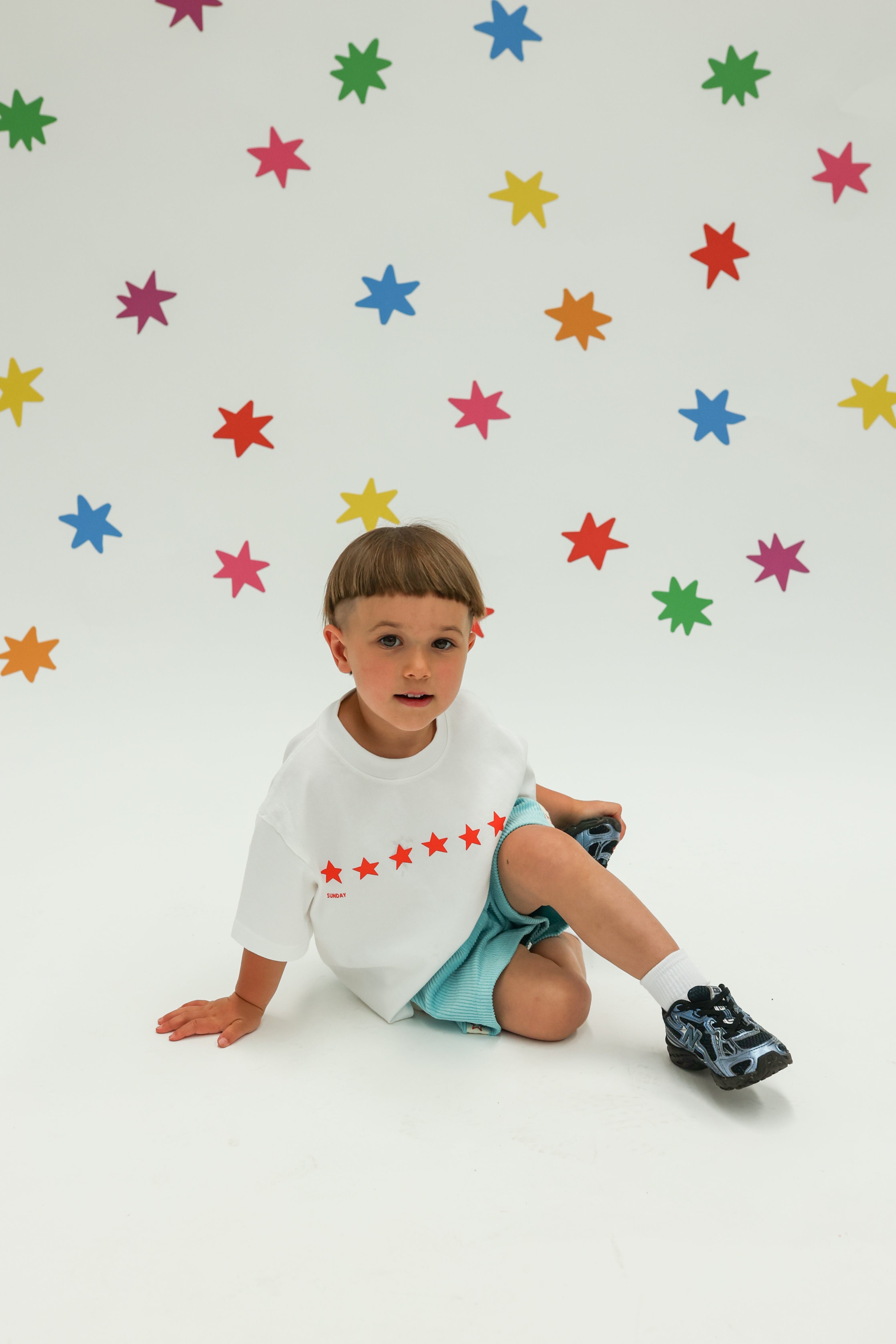 Sunday Siblings - Stars Align Tee White