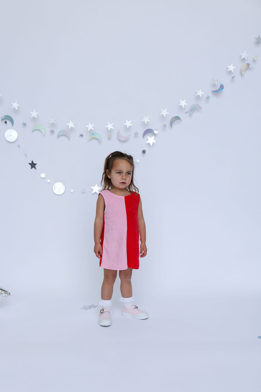 Sunday Siblings - Lunar Dress Red/Pink