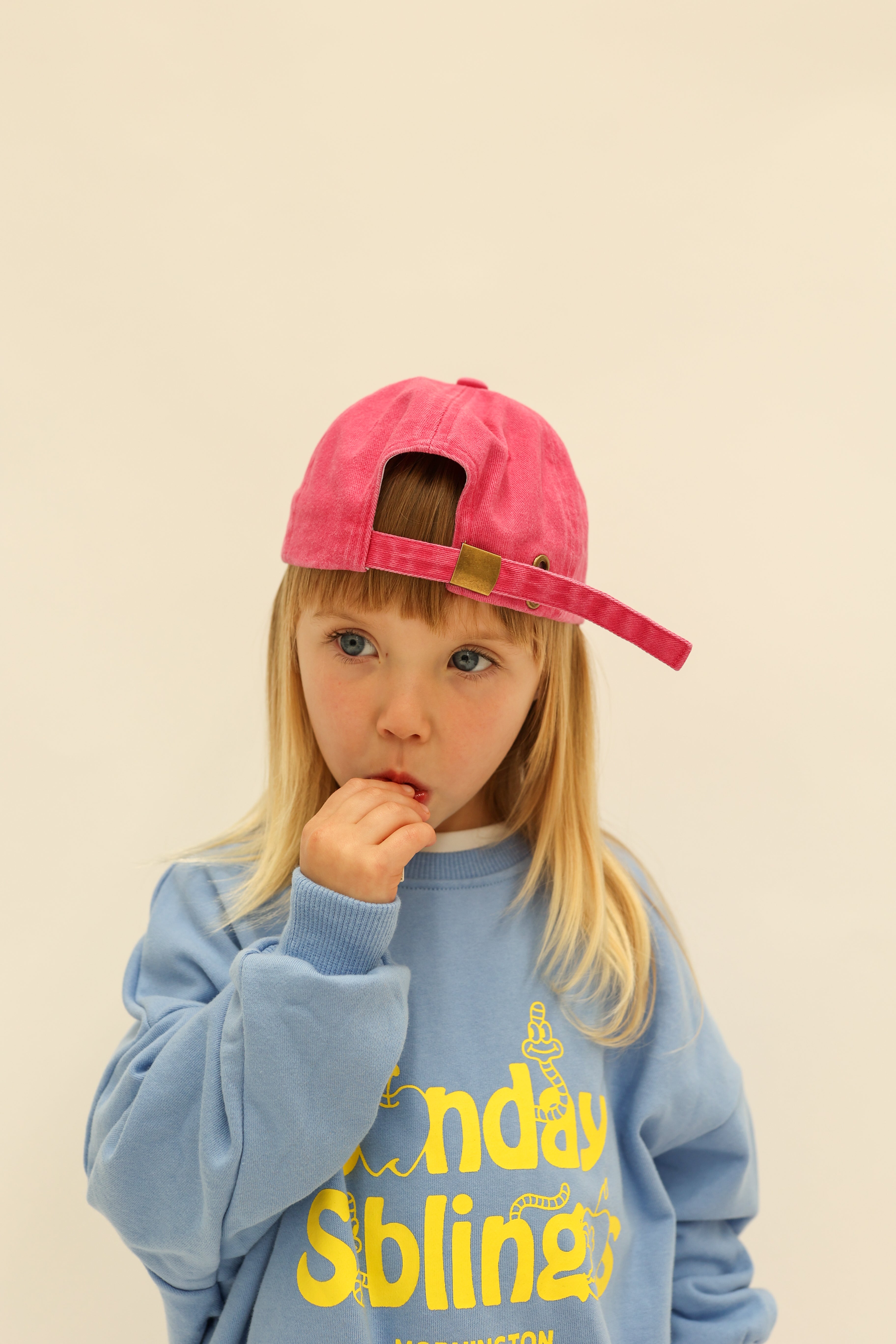 Sunday Siblings - Doc Sweater Blue/Yellow