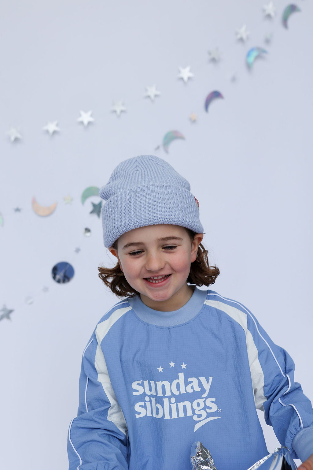 Sunday Siblings - Racer Windbreaker Blue