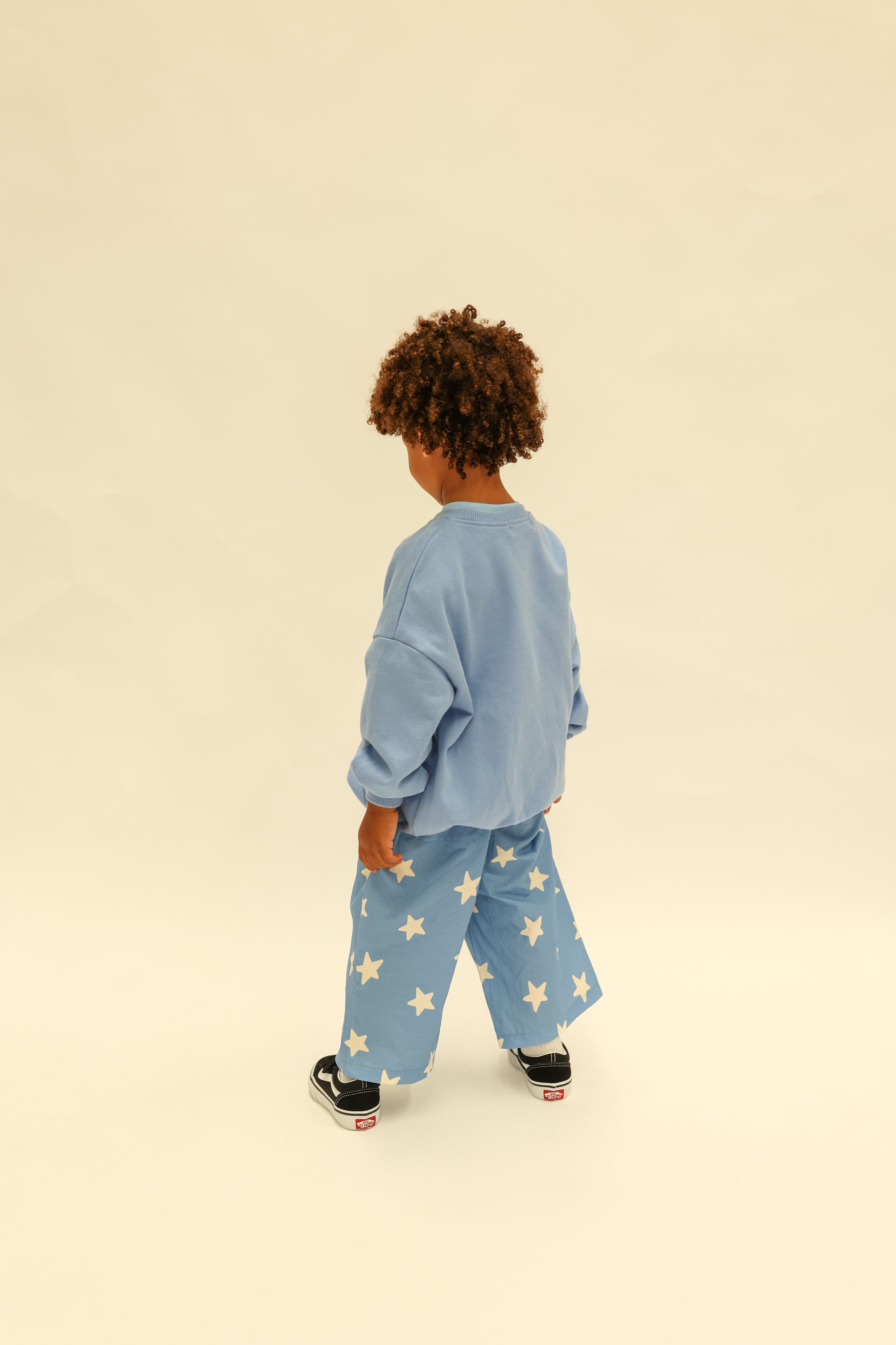 Sunday Siblings - Doc Sweater Blue/Yellow