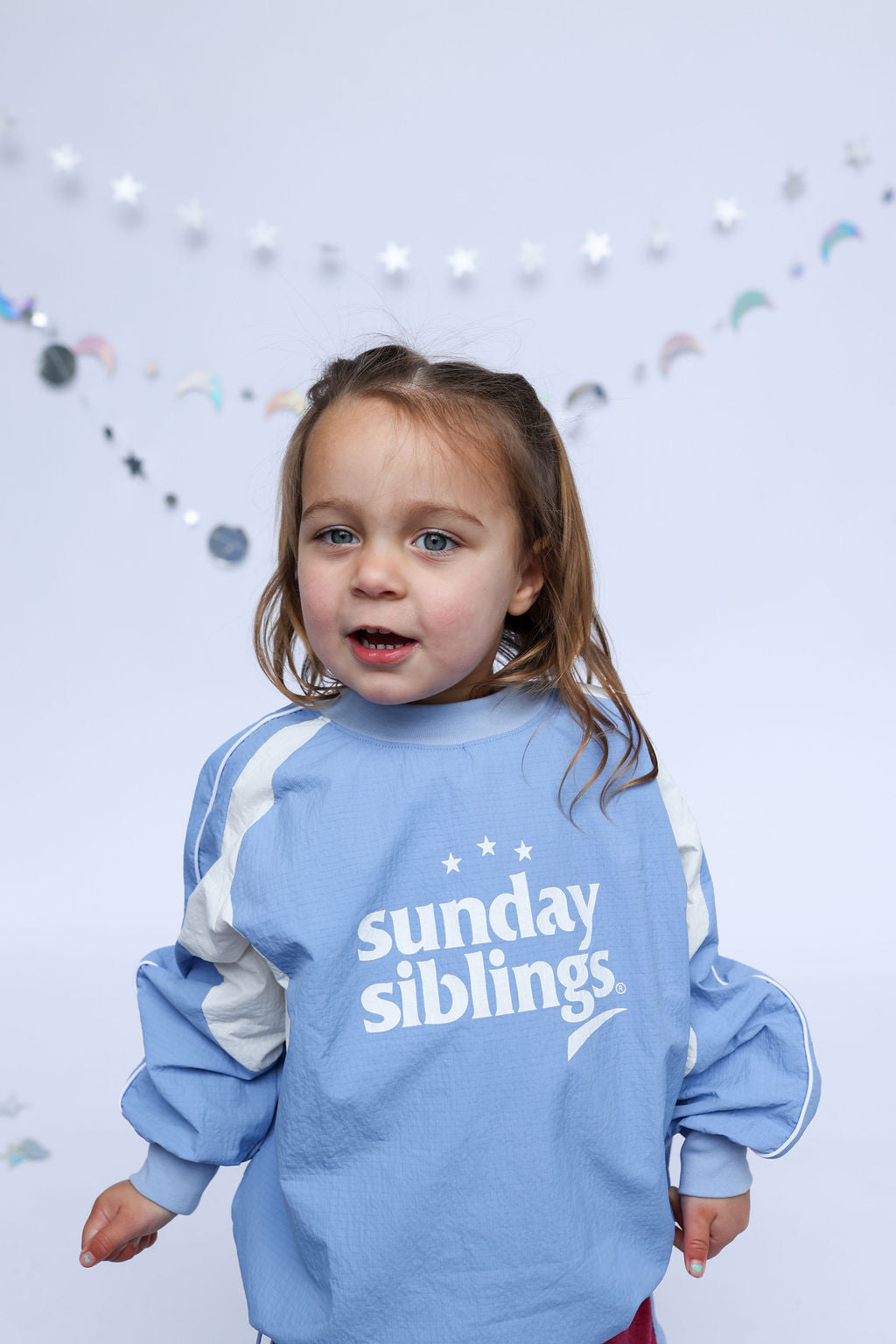 Sunday Siblings - Racer Windbreaker Blue