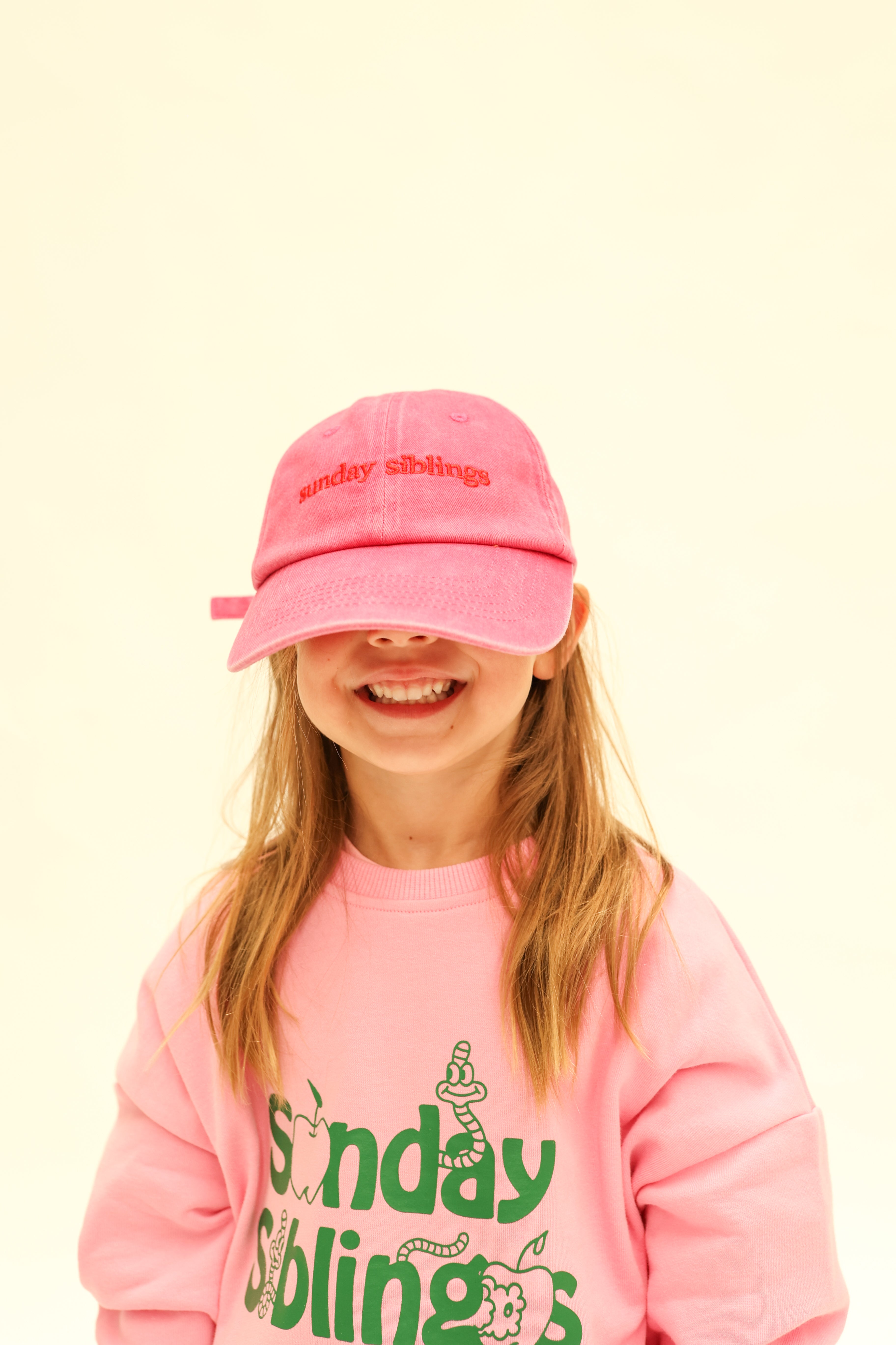 Sunday Siblings - Doc Sweater Pink/Green