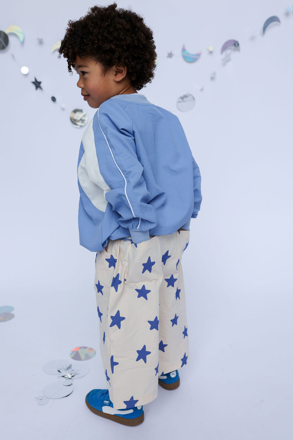 Sunday Siblings - Racer Windbreaker Blue