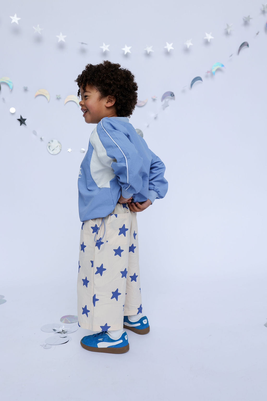 Sunday Siblings - Racer Windbreaker Blue