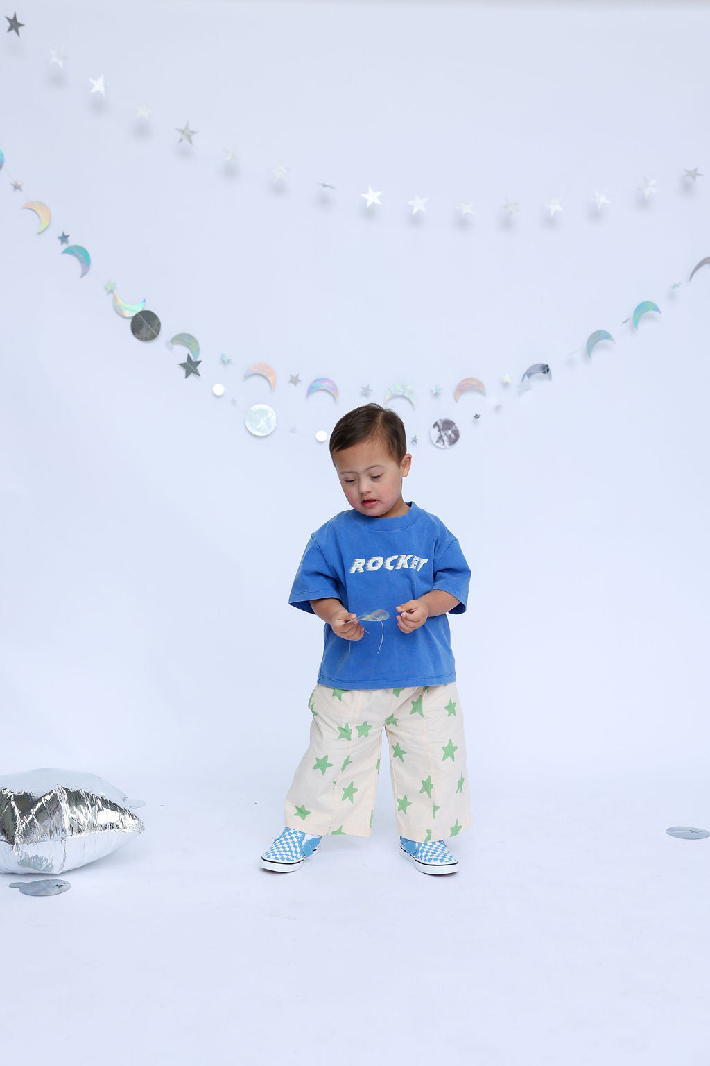 Sunday Siblings - Rocket Tee Blue