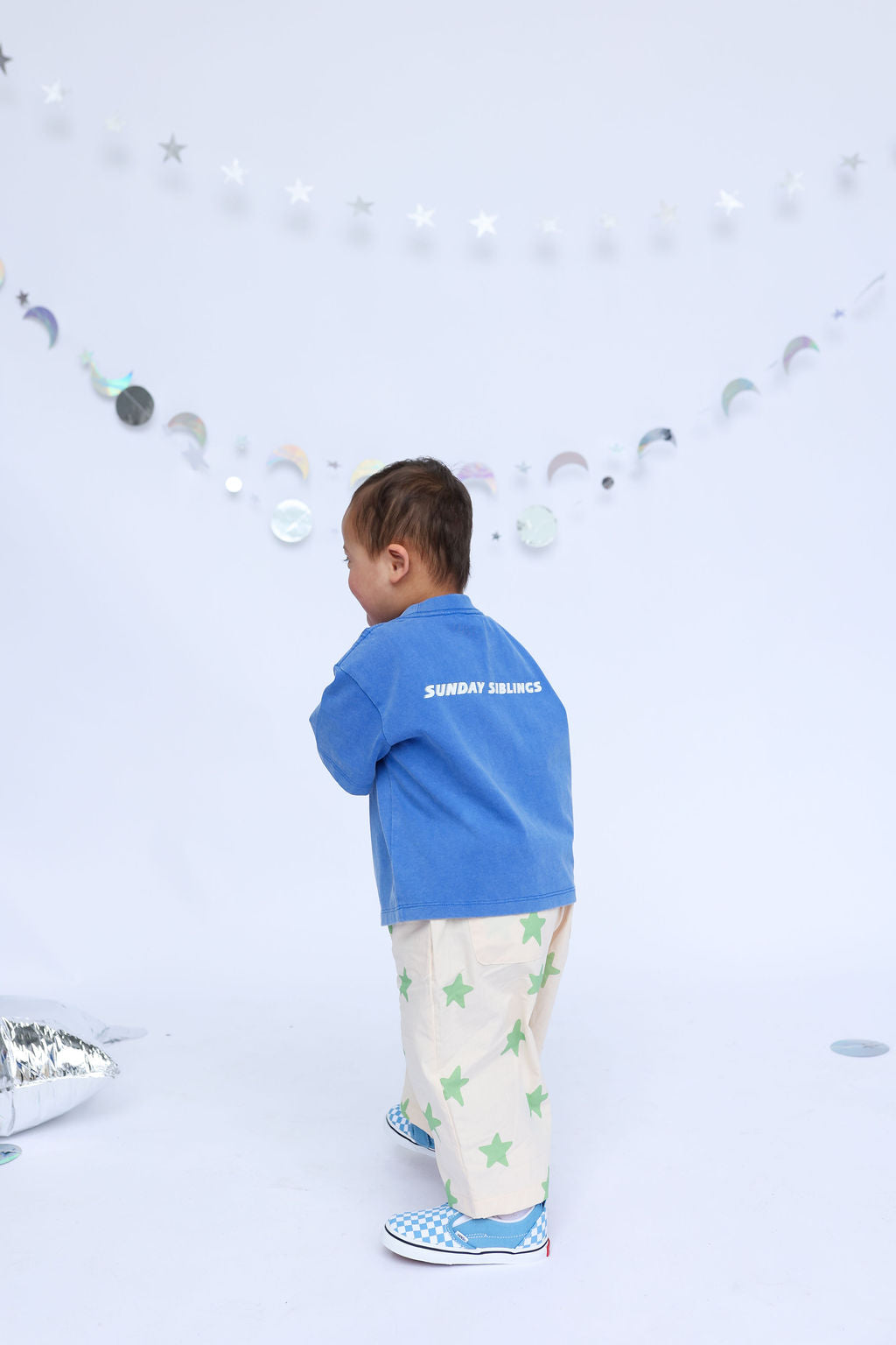 Sunday Siblings - Rocket Tee Blue