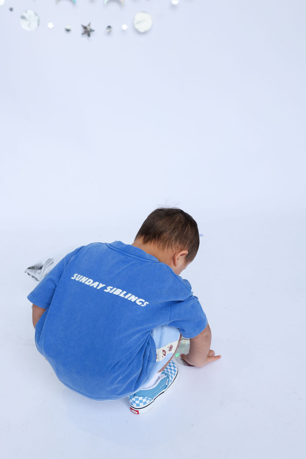 Sunday Siblings - Rocket Tee Blue