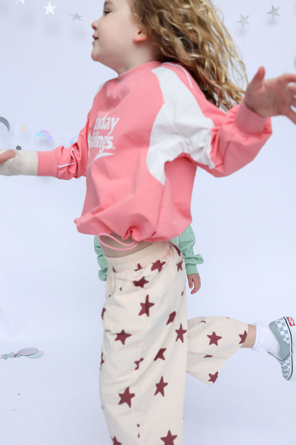 PRE-ORDER Sunday Siblings - Dusty Star Pants Chocolate