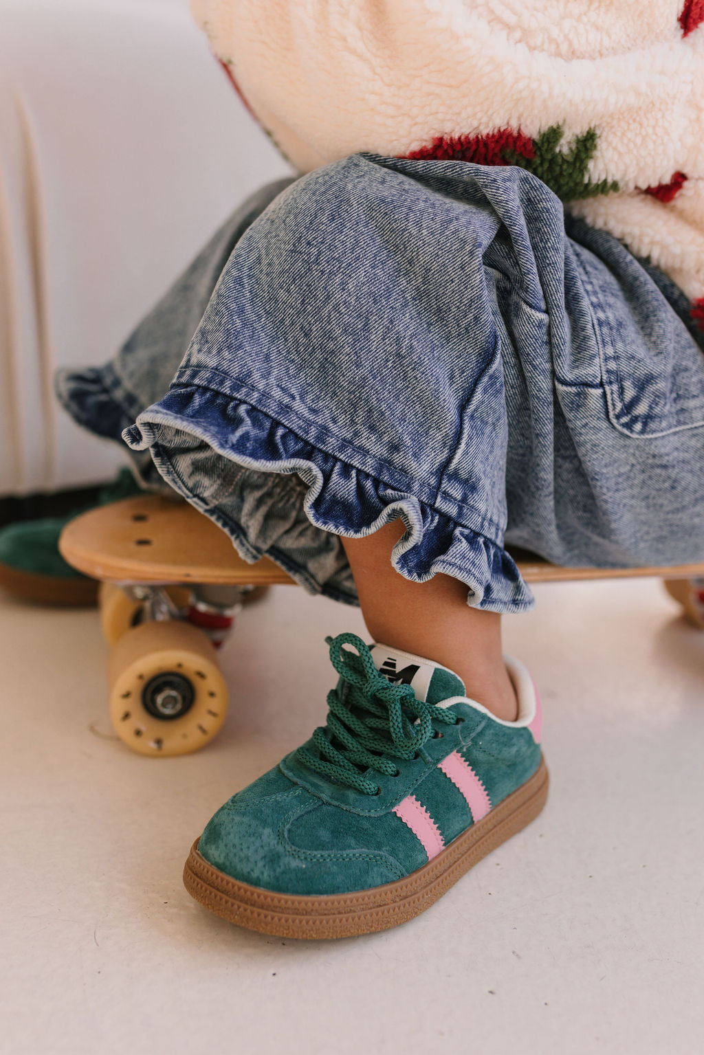 Walnut Melbourne - Luca Sneaker Green
