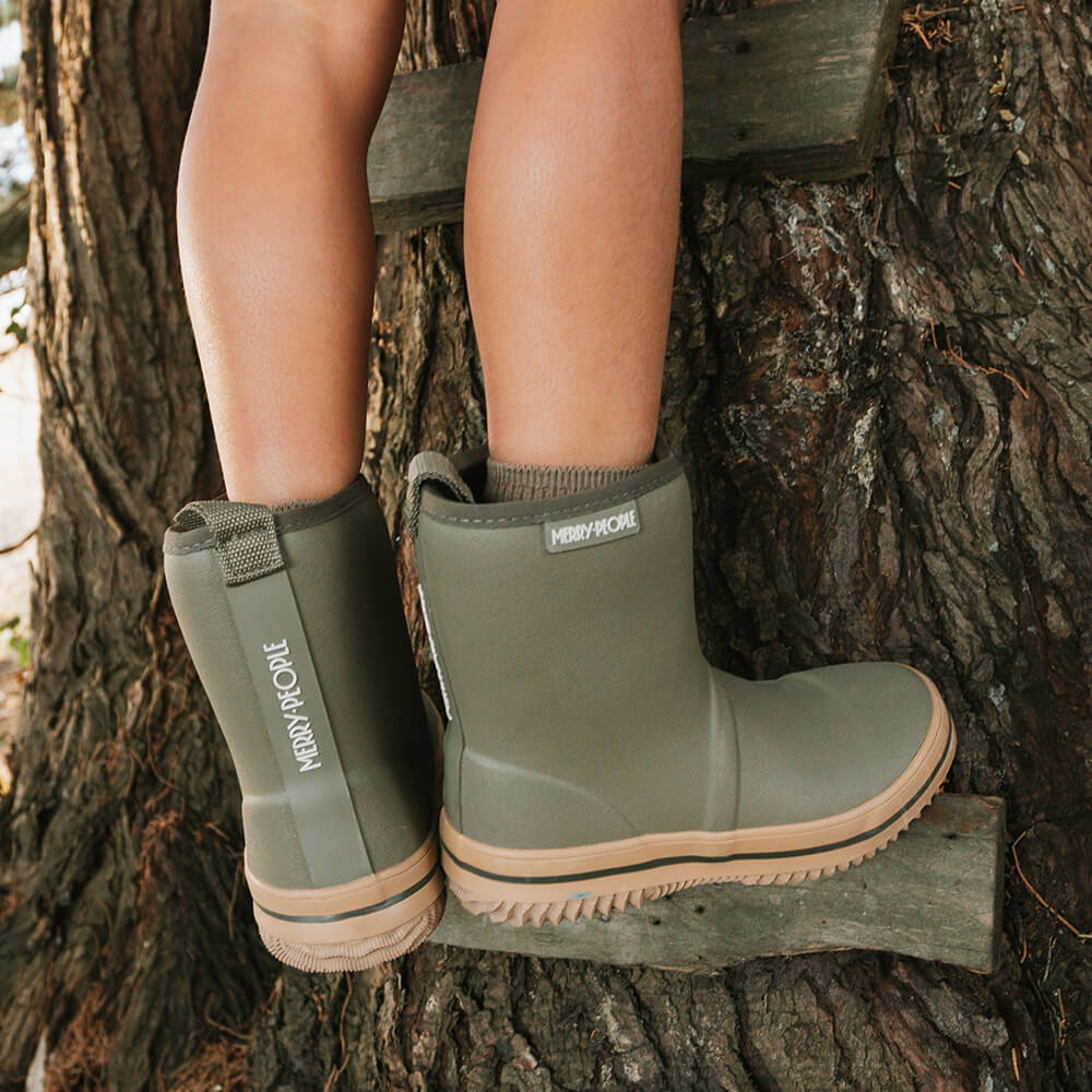 Merry People - Andie Kids Gumboot Khaki