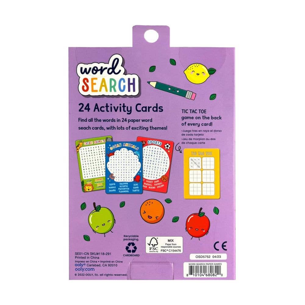 Ooly - Activity Cards Word Search