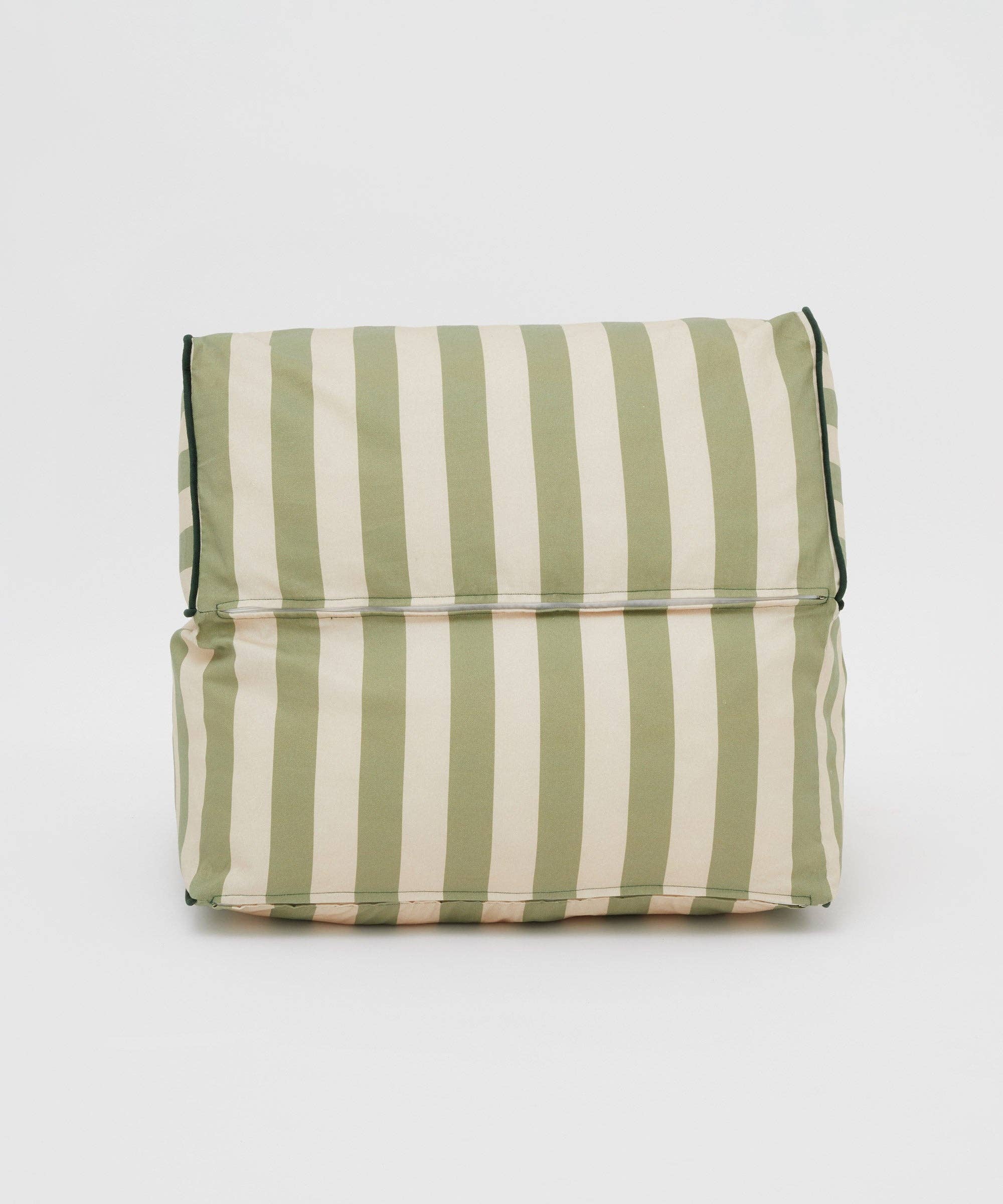 Philé - Striped Toddler Lounger Green