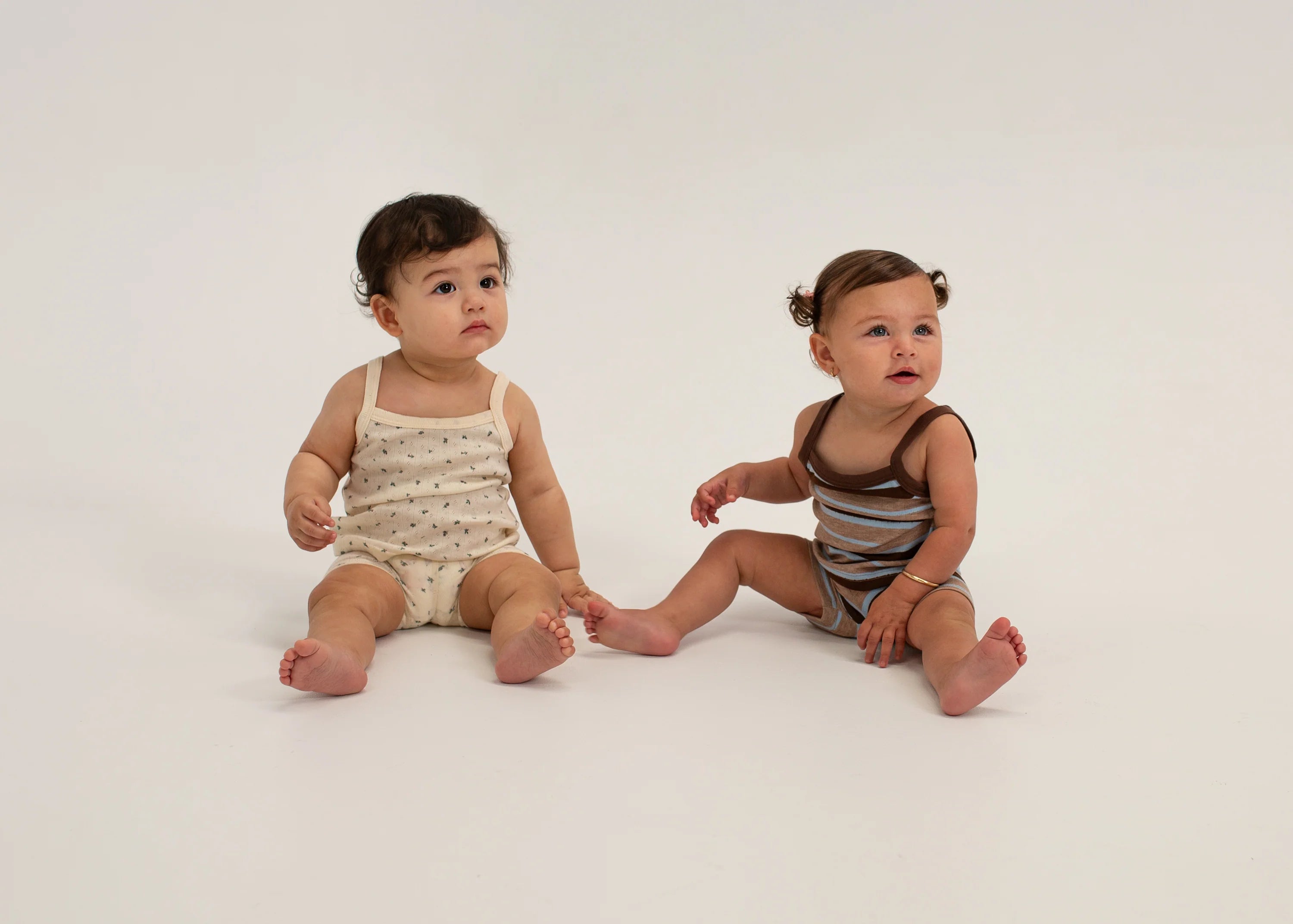 Tiny Trove - Vivi Rib Pointelle Set Floral