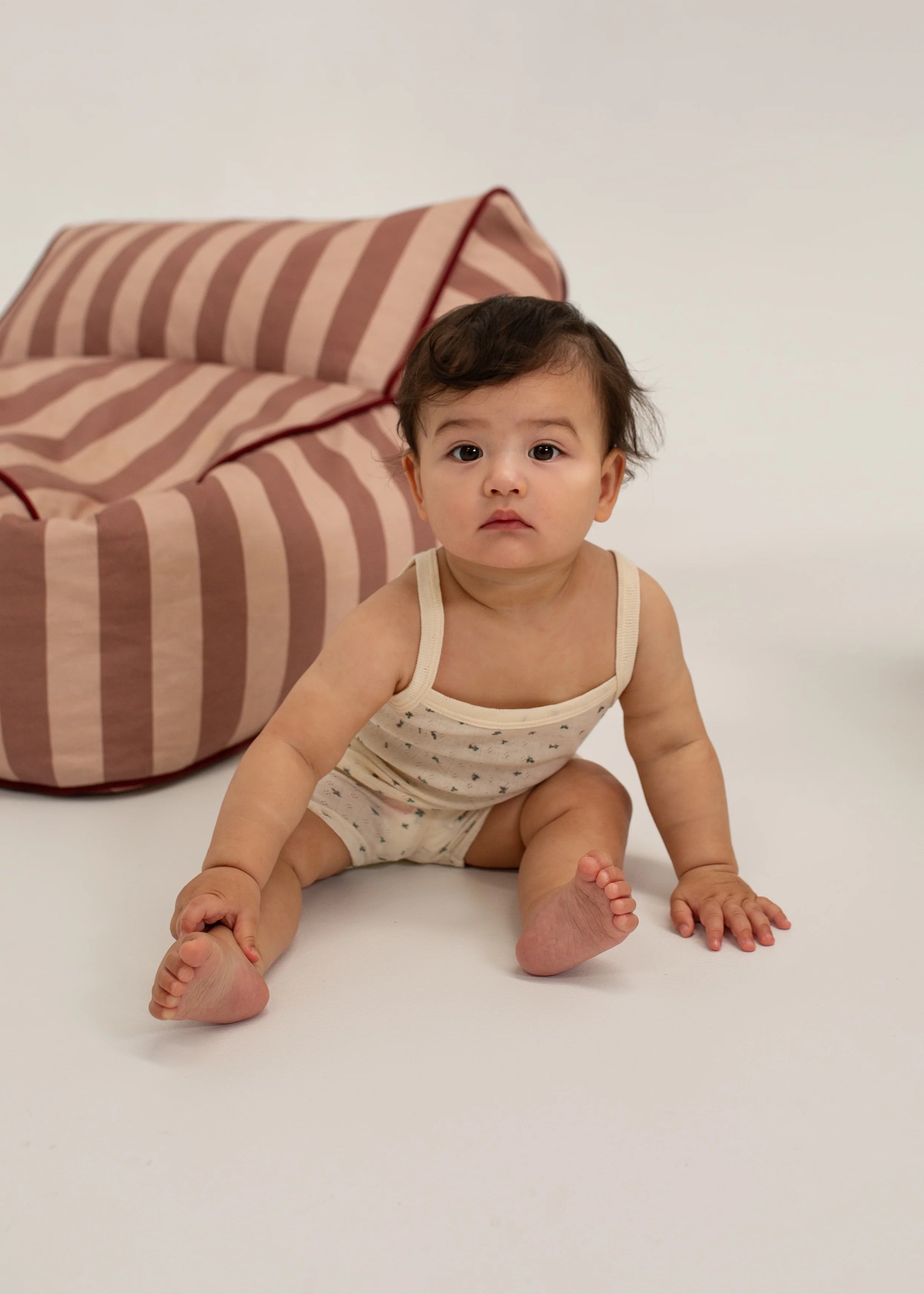 Tiny Trove - Vivi Rib Pointelle Set Floral