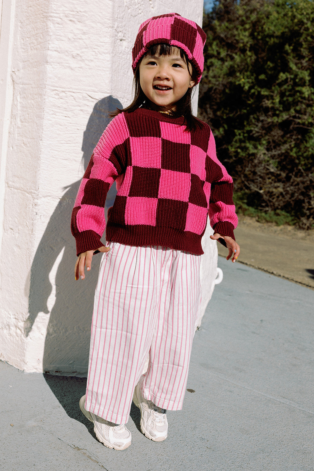 PRE-ORDER Sunday Siblings - Sunday Knit Bright Pink