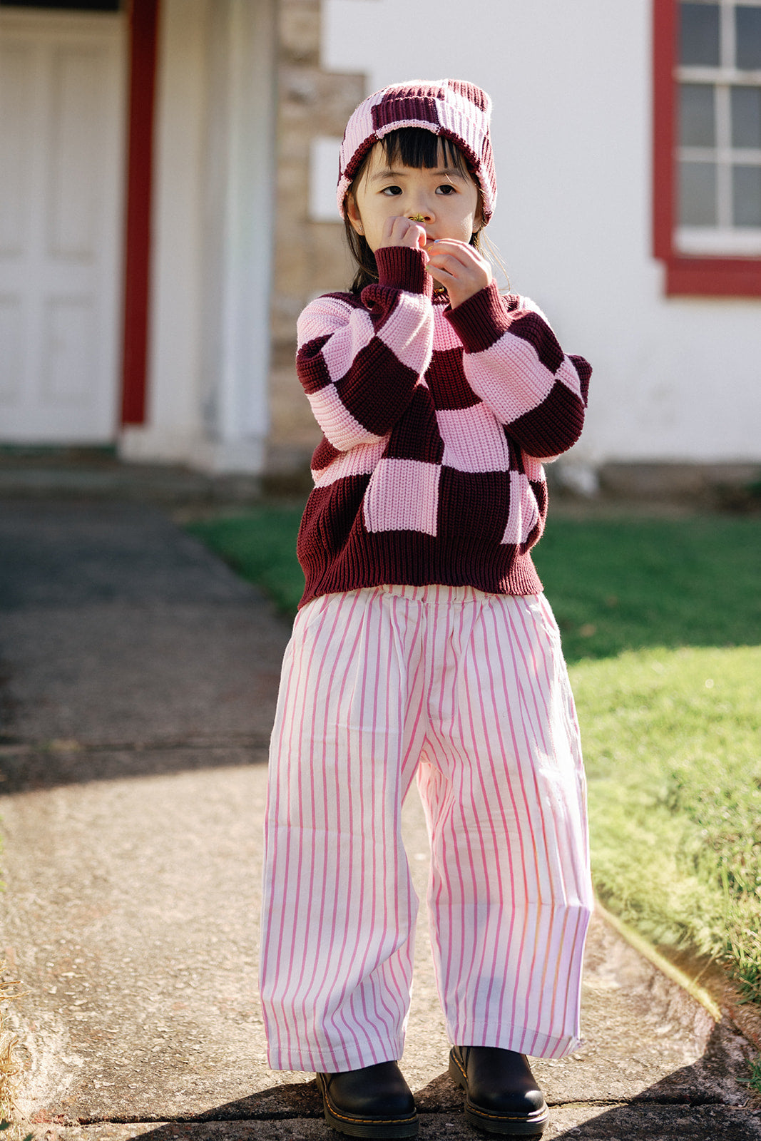 PRE-ORDER Sunday Siblings - Ninch Pants Pink