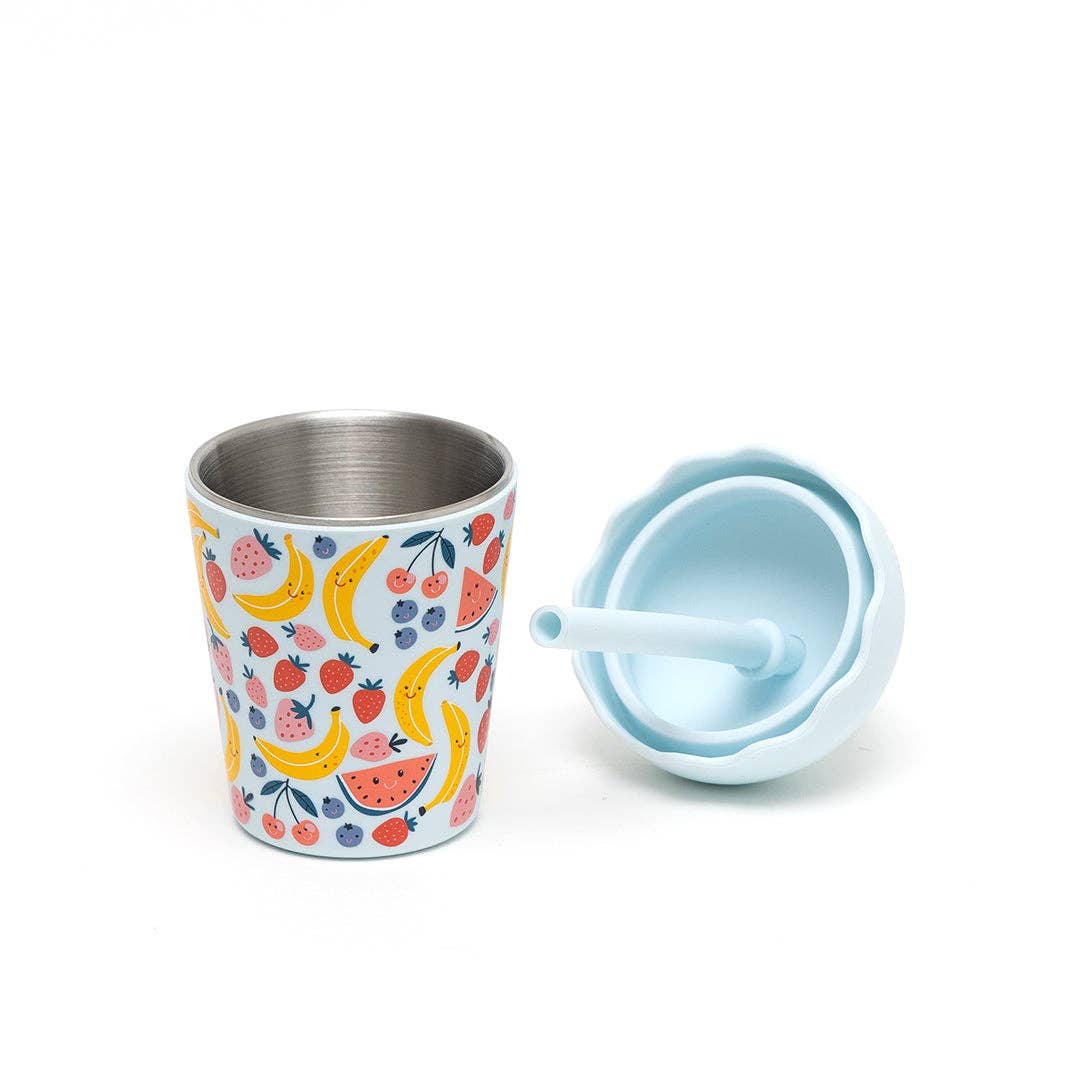 Chino Club - Blue Fruits Mini Smoothie Cup & Straw 200ml