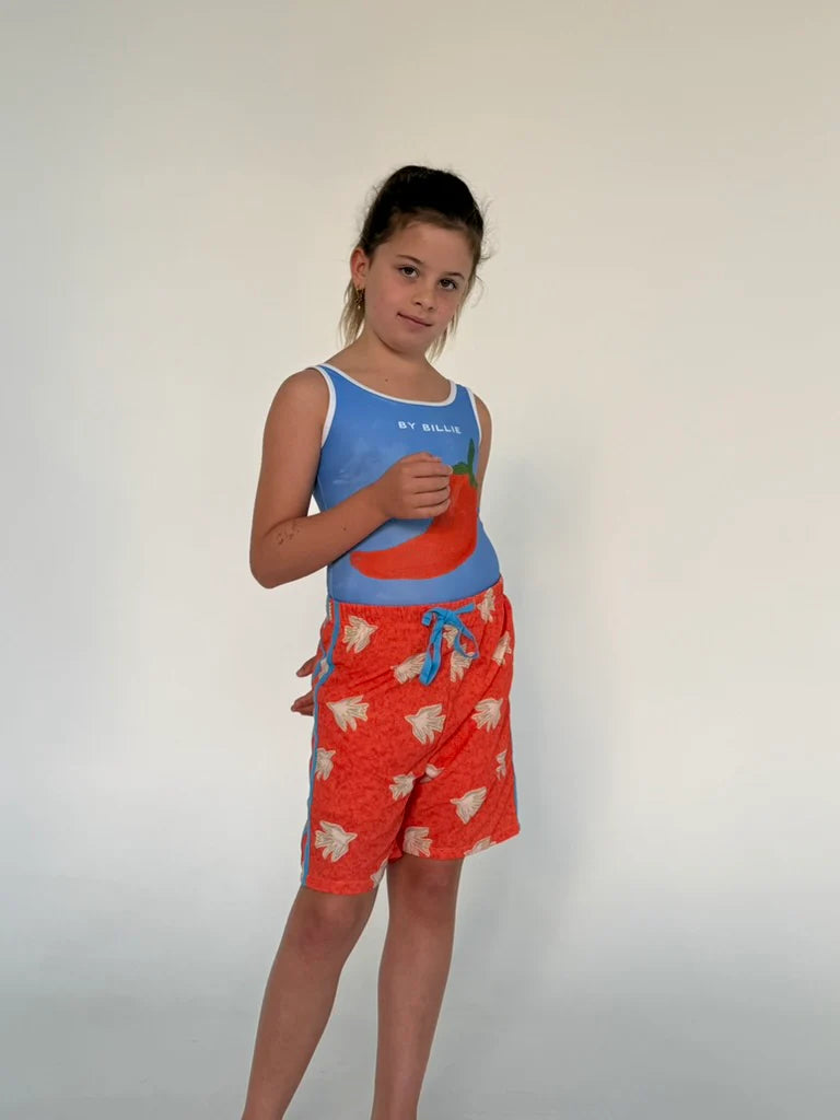 By Billie - Boardies Red/Stripe