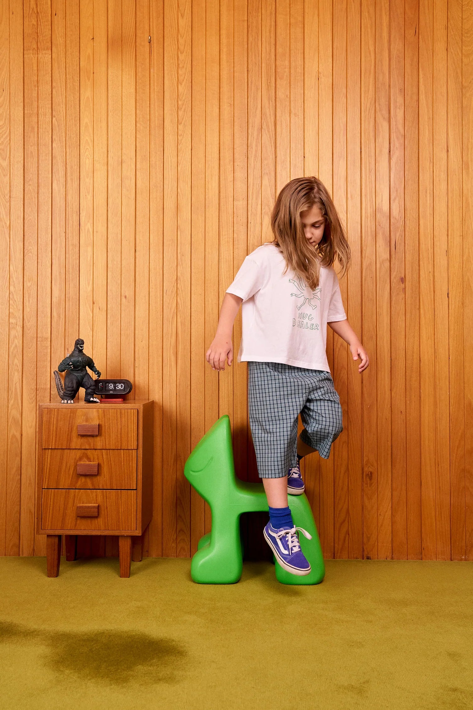 Cubby - Frankie Long Shorts Stormy Check