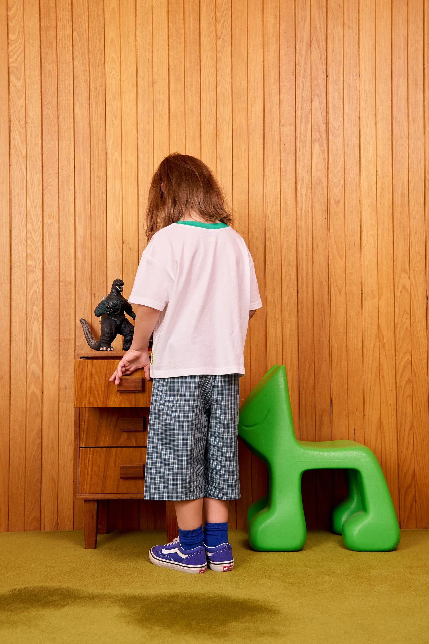 Cubby - Frankie Long Shorts Stormy Check