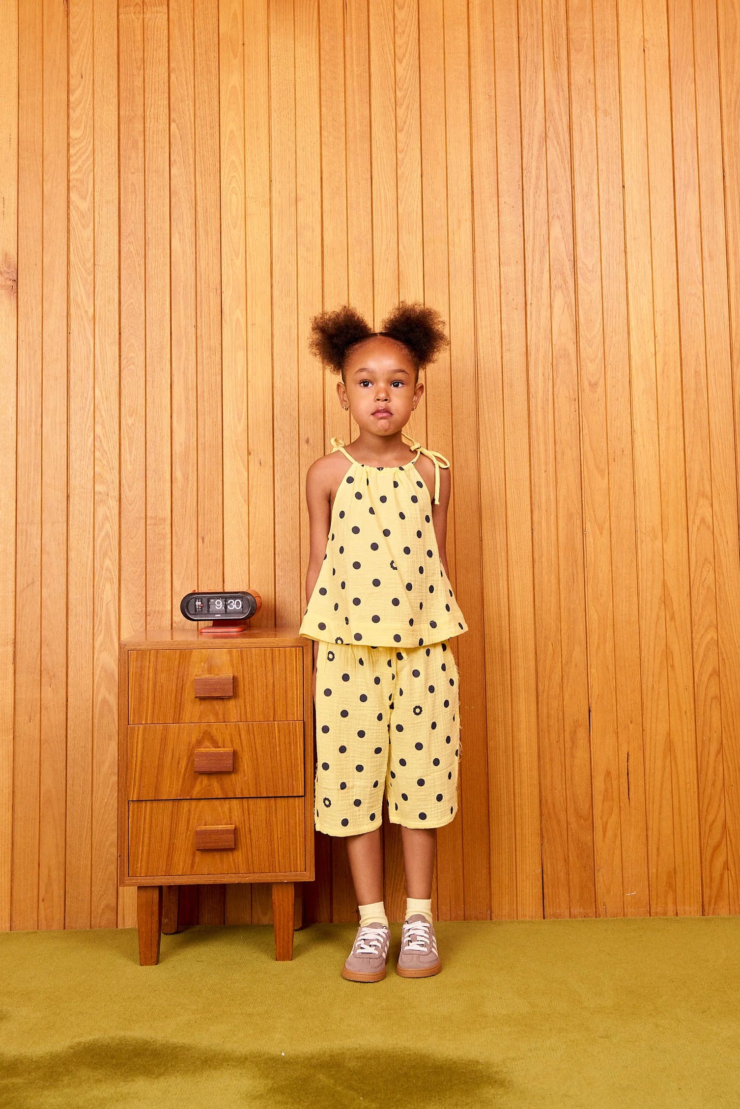 Cubby - Bermuda Short Butter Dot