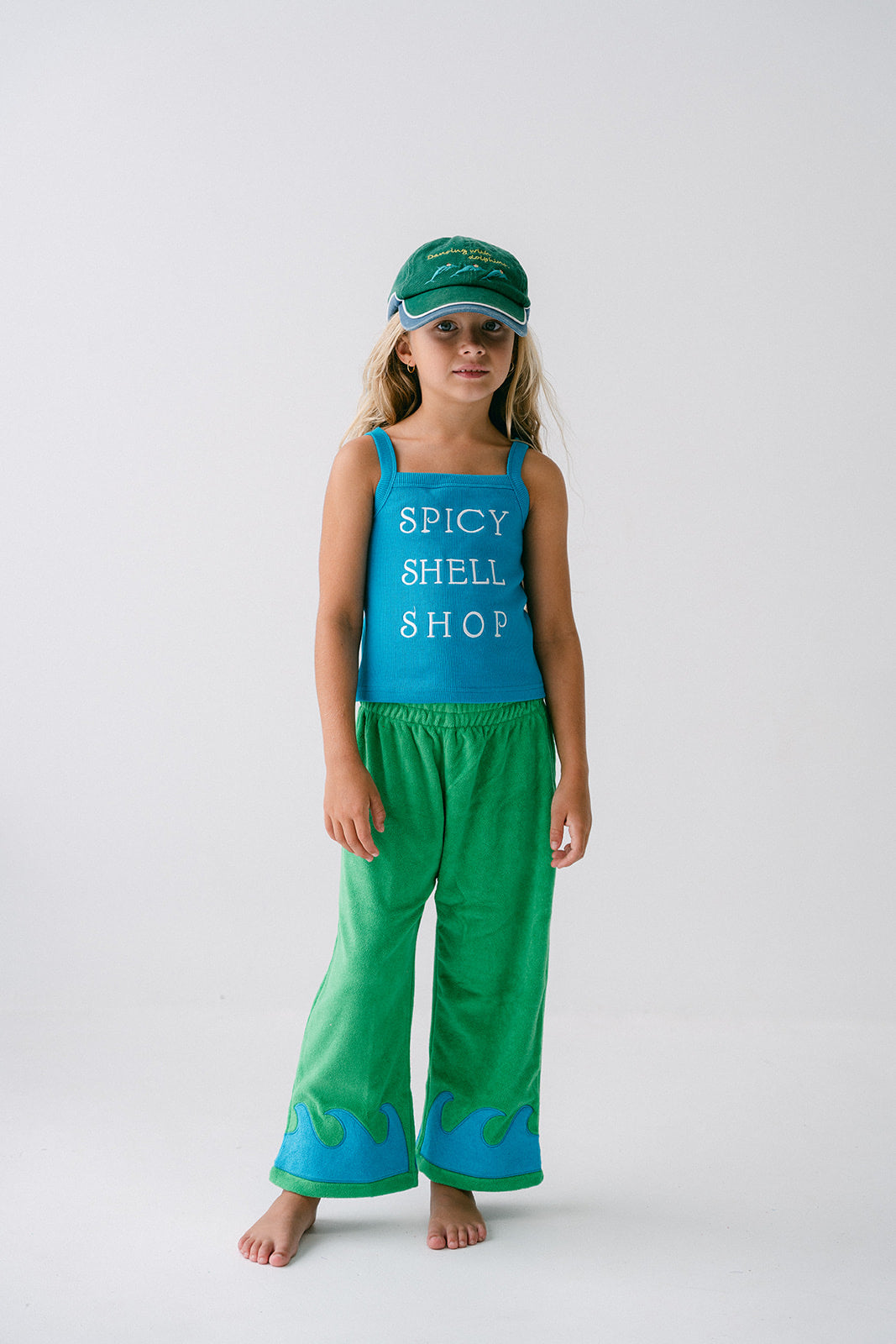 Spicy Dugong - Wave Party Pants Green