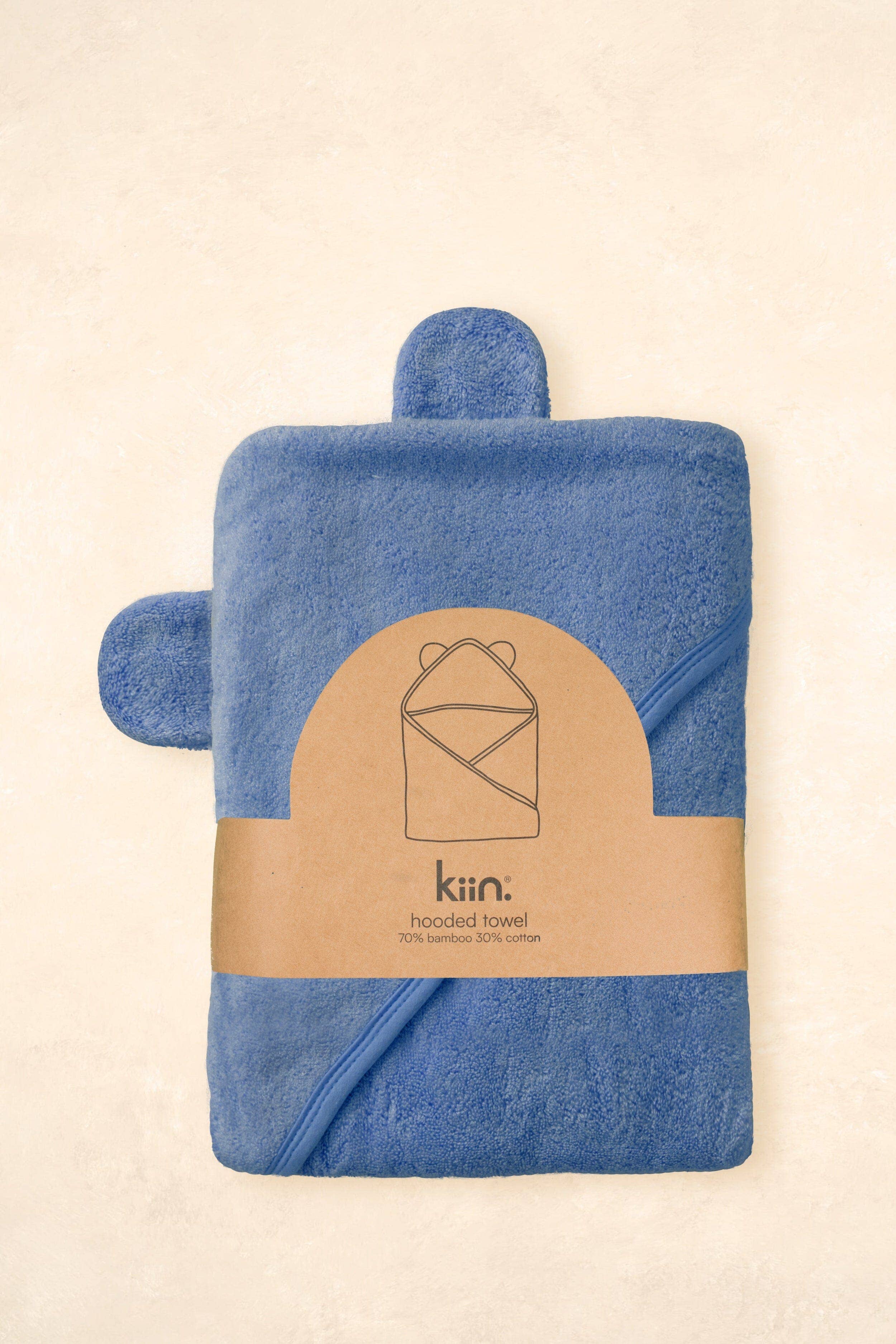 Kiin Baby - Hooded Towel Ivory
