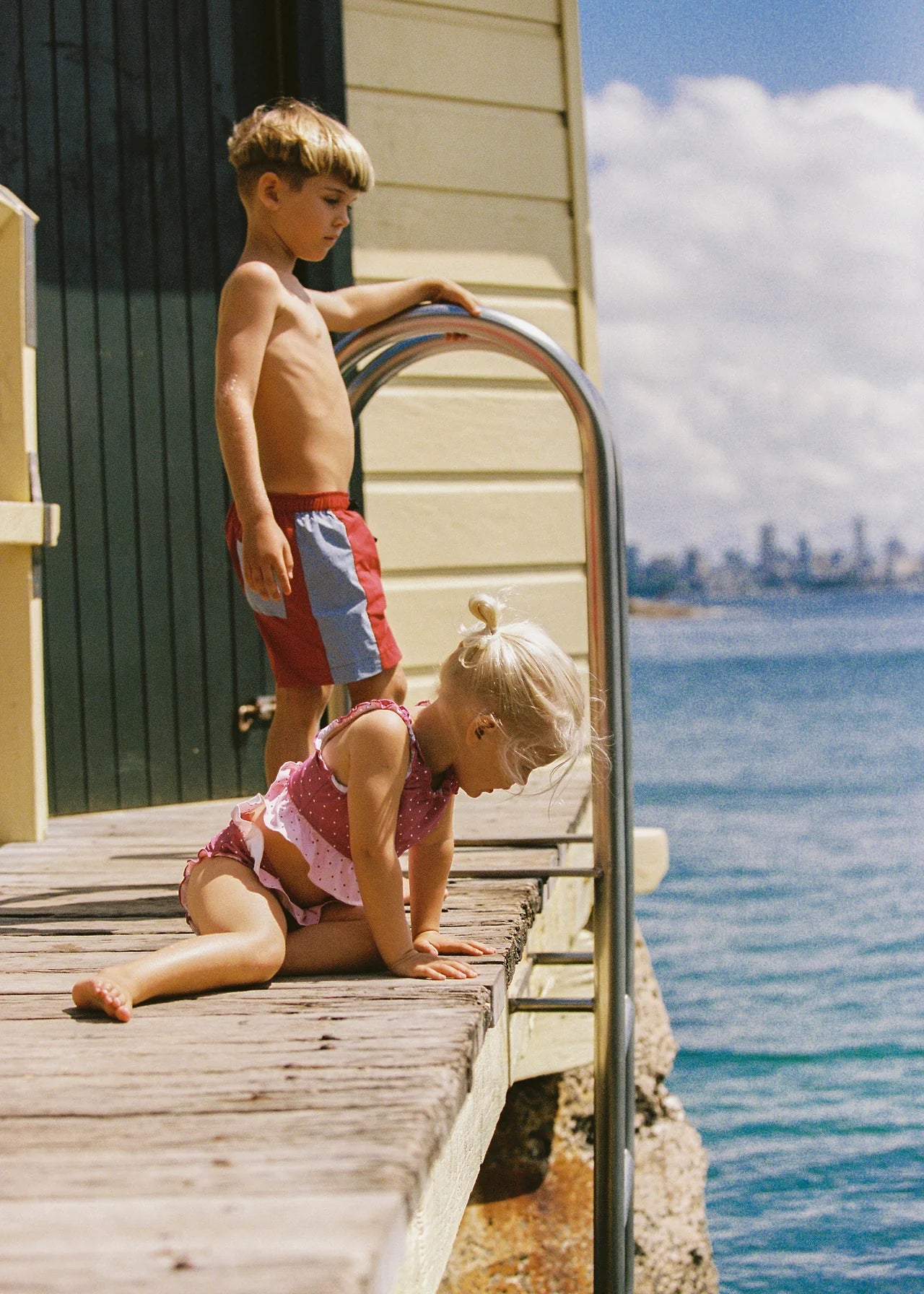 JUNI JNR - Bodhi Boardshort Flame