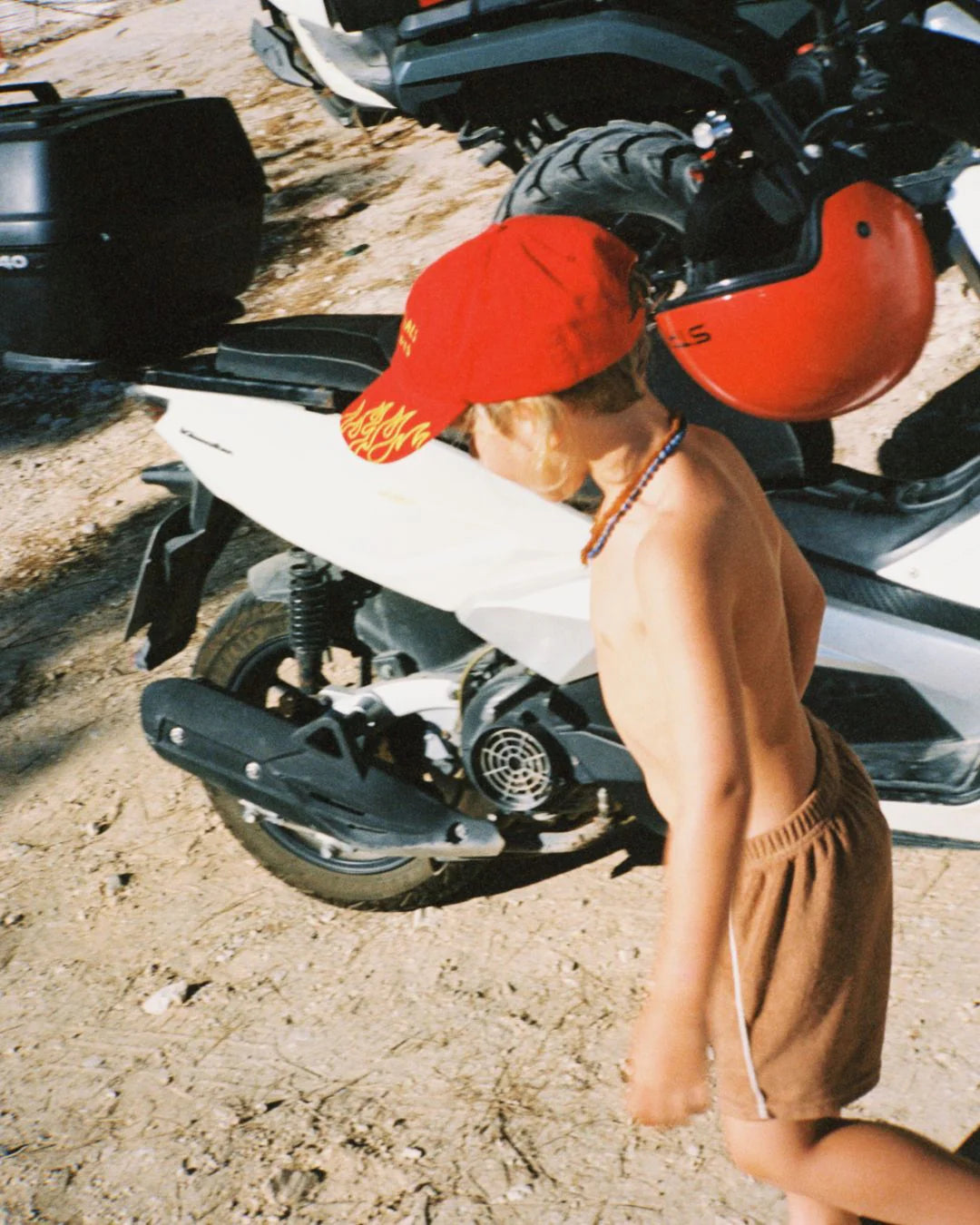 Ziggy Zaza - Flame Cap Racer Red