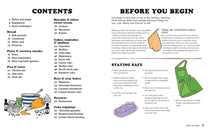 Kids Can Bake: Recipes for Budding Bakers Book