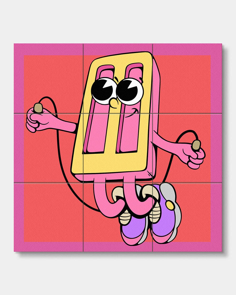 Journey of Something - Cool Dudes Wooden Blocks