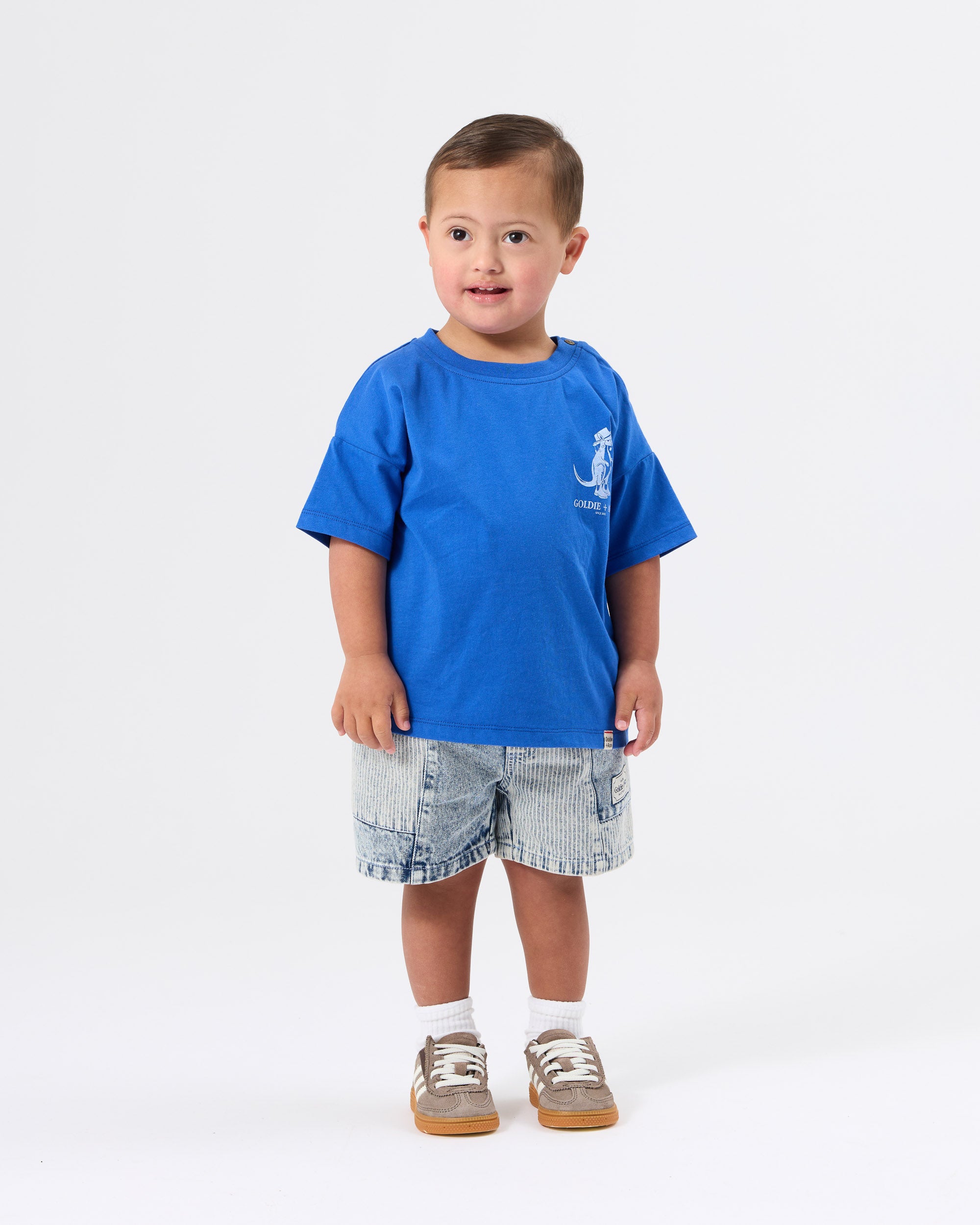 Goldie + Ace - Pin Stripe Noah Pocket Shorts