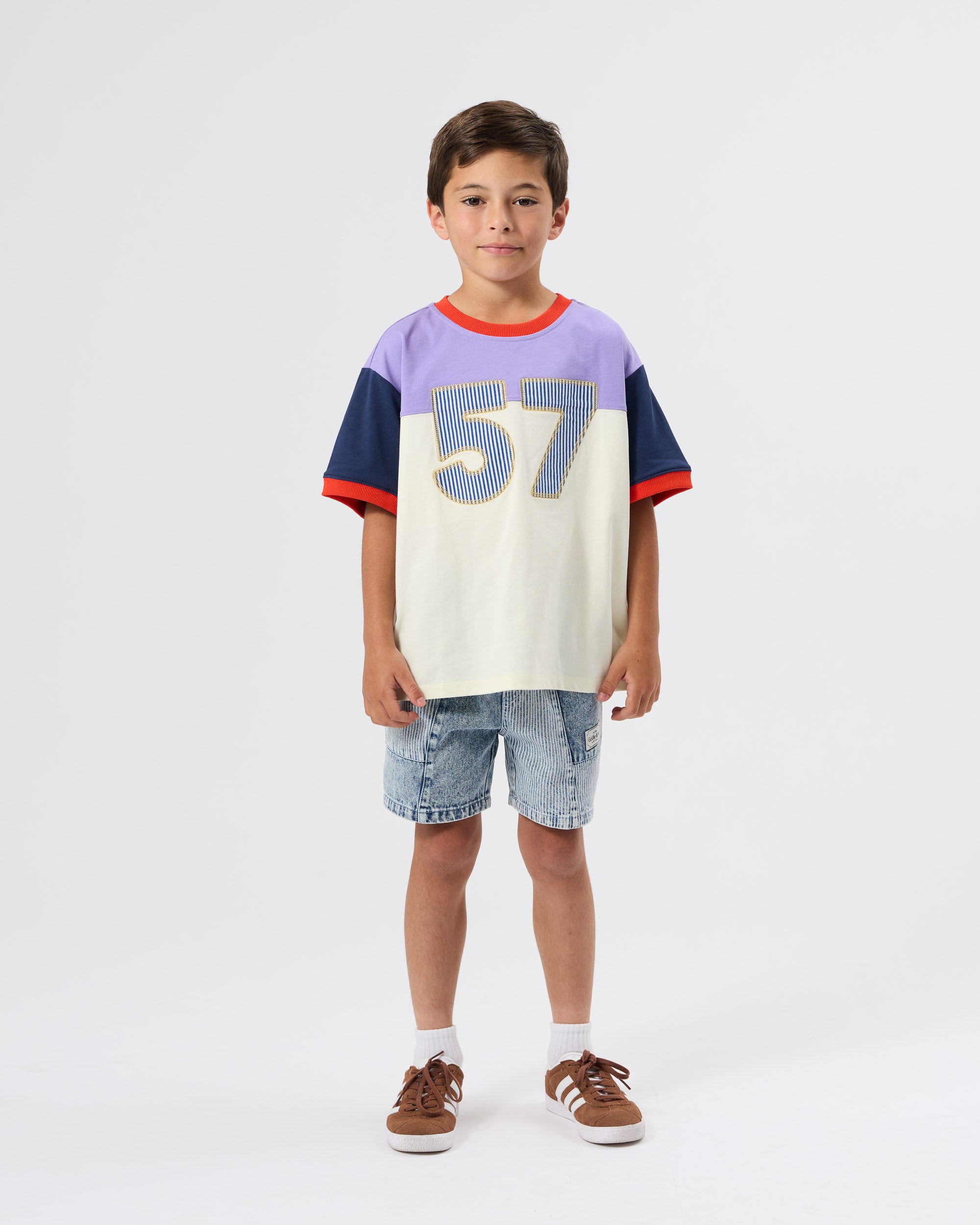 Goldie + Ace - Pin Stripe Noah Pocket Shorts