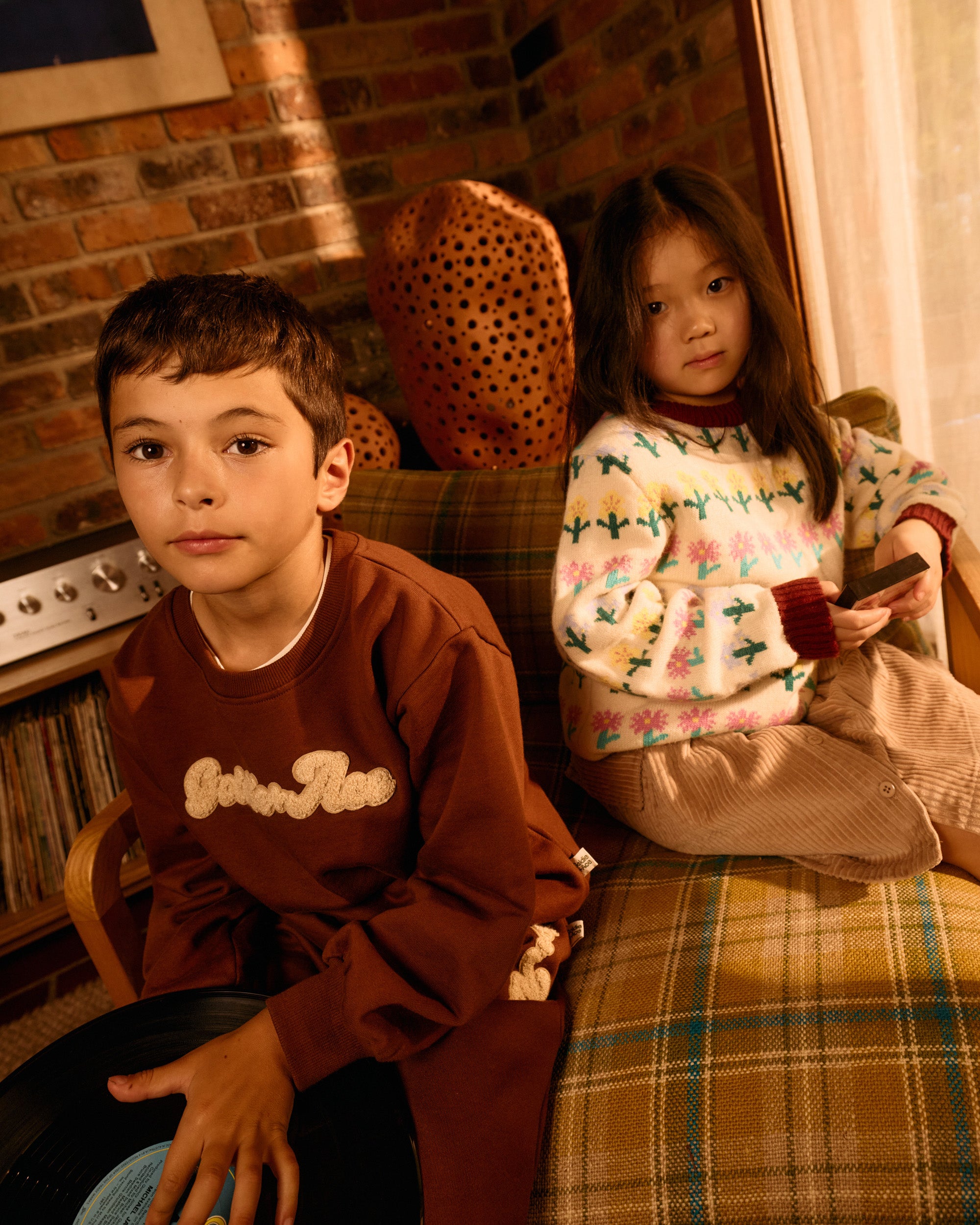 Goldie + Ace - Comfy Embroidered Sweater