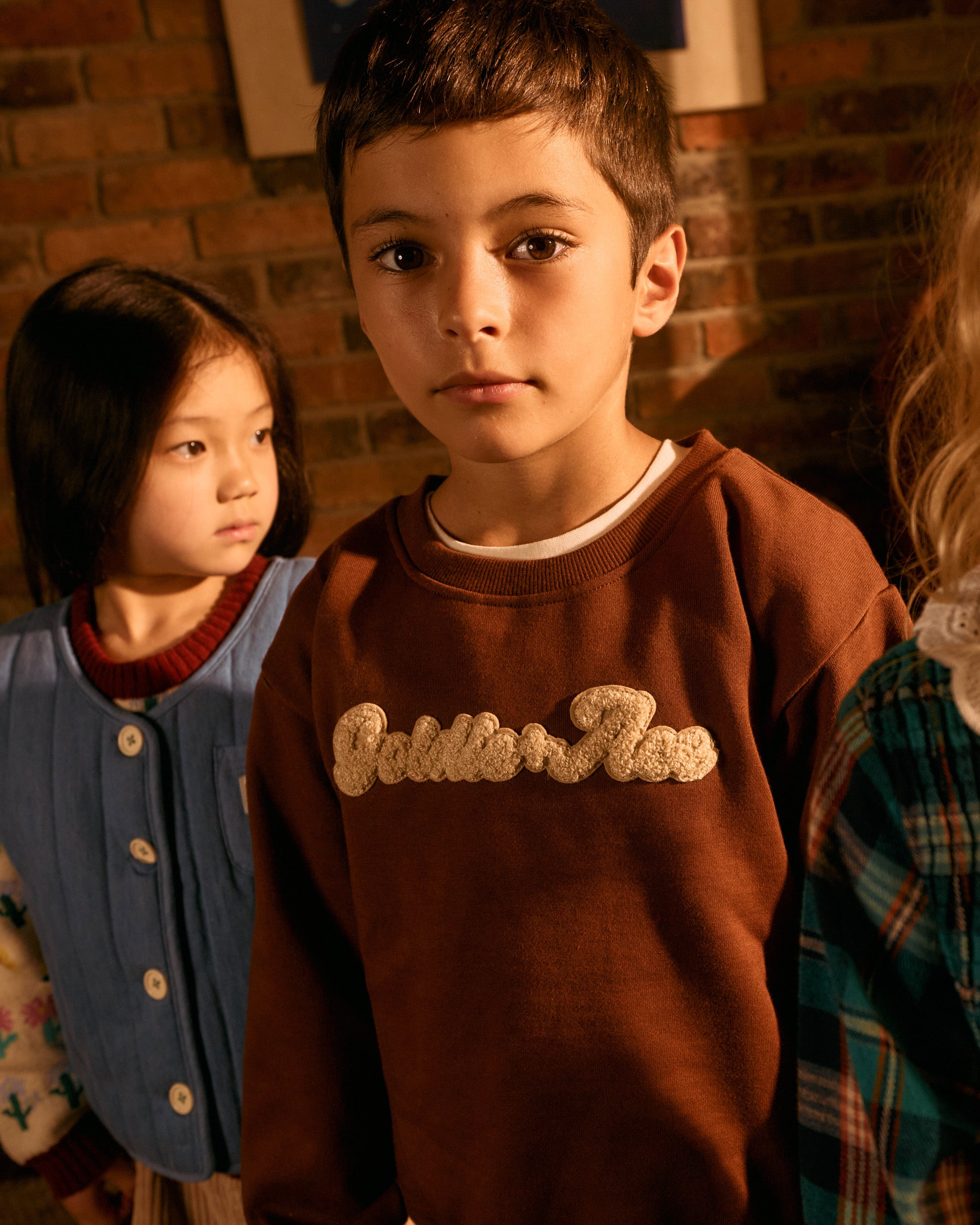 Goldie + Ace - Comfy Embroidered Sweater