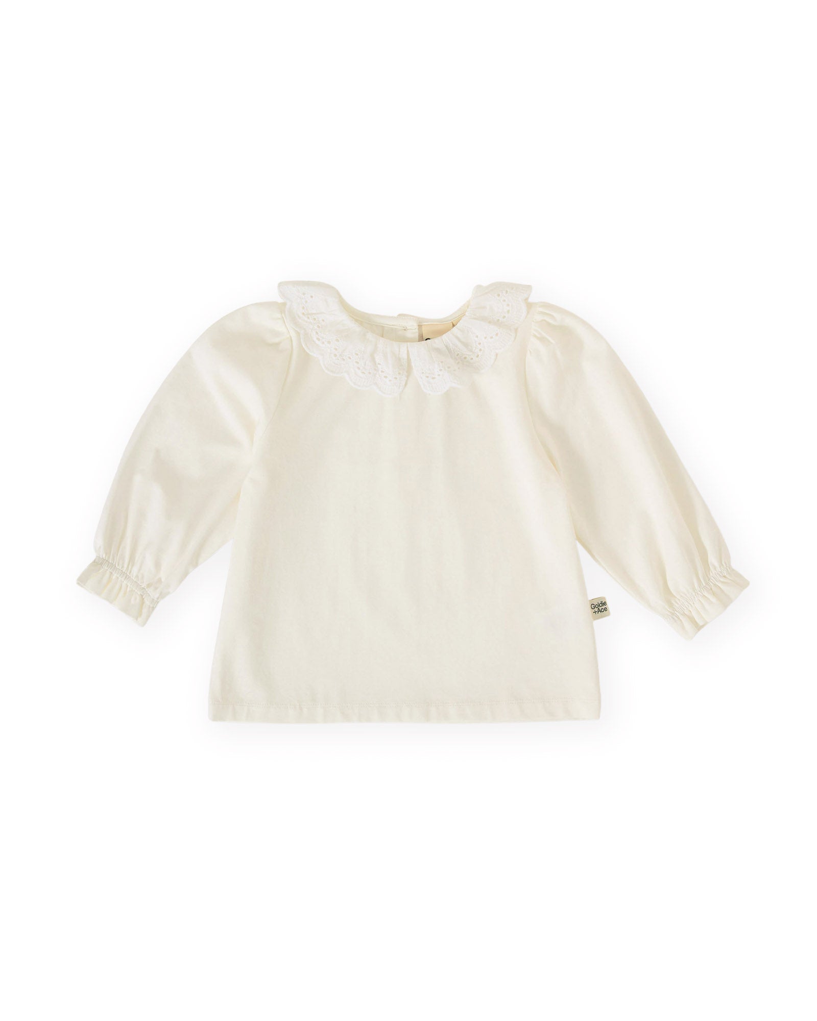 Goldie + Ace - Laura Puff Sleeve Collar Long Sleeve Top