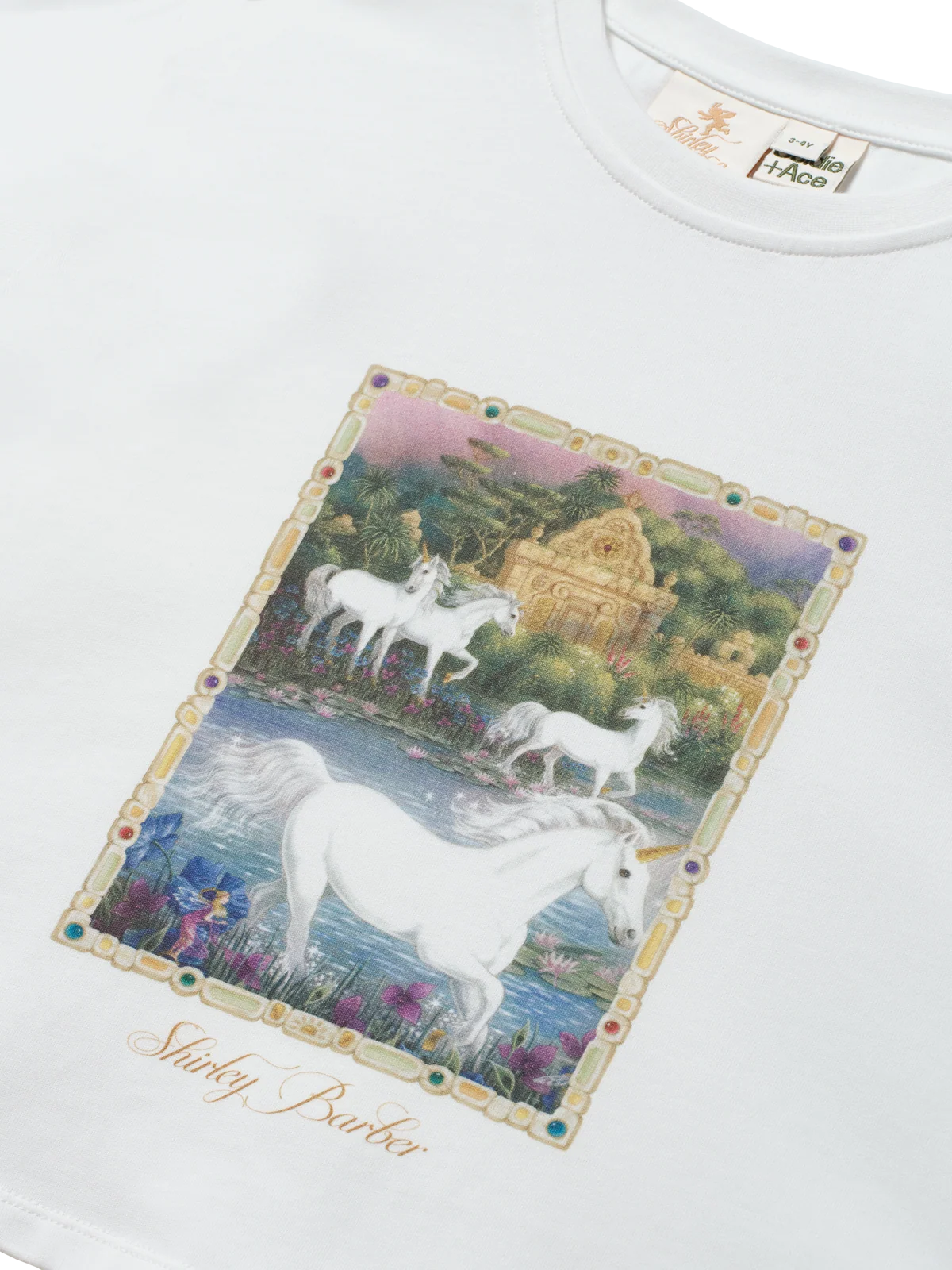 Goldie + Ace - Shirley Barber Unicorn Oversized T-Shirt
