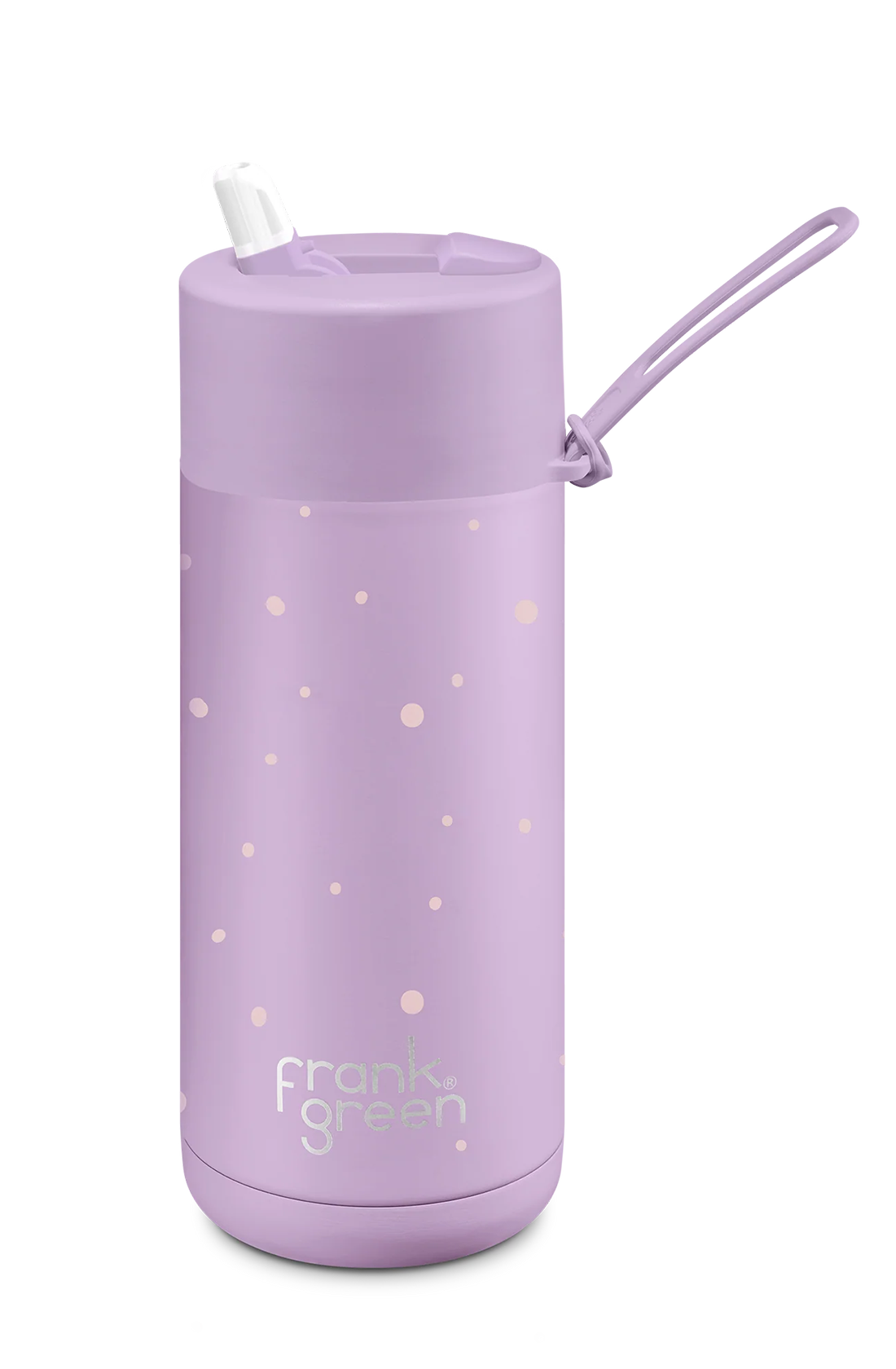 Back of lilac frankster bottle