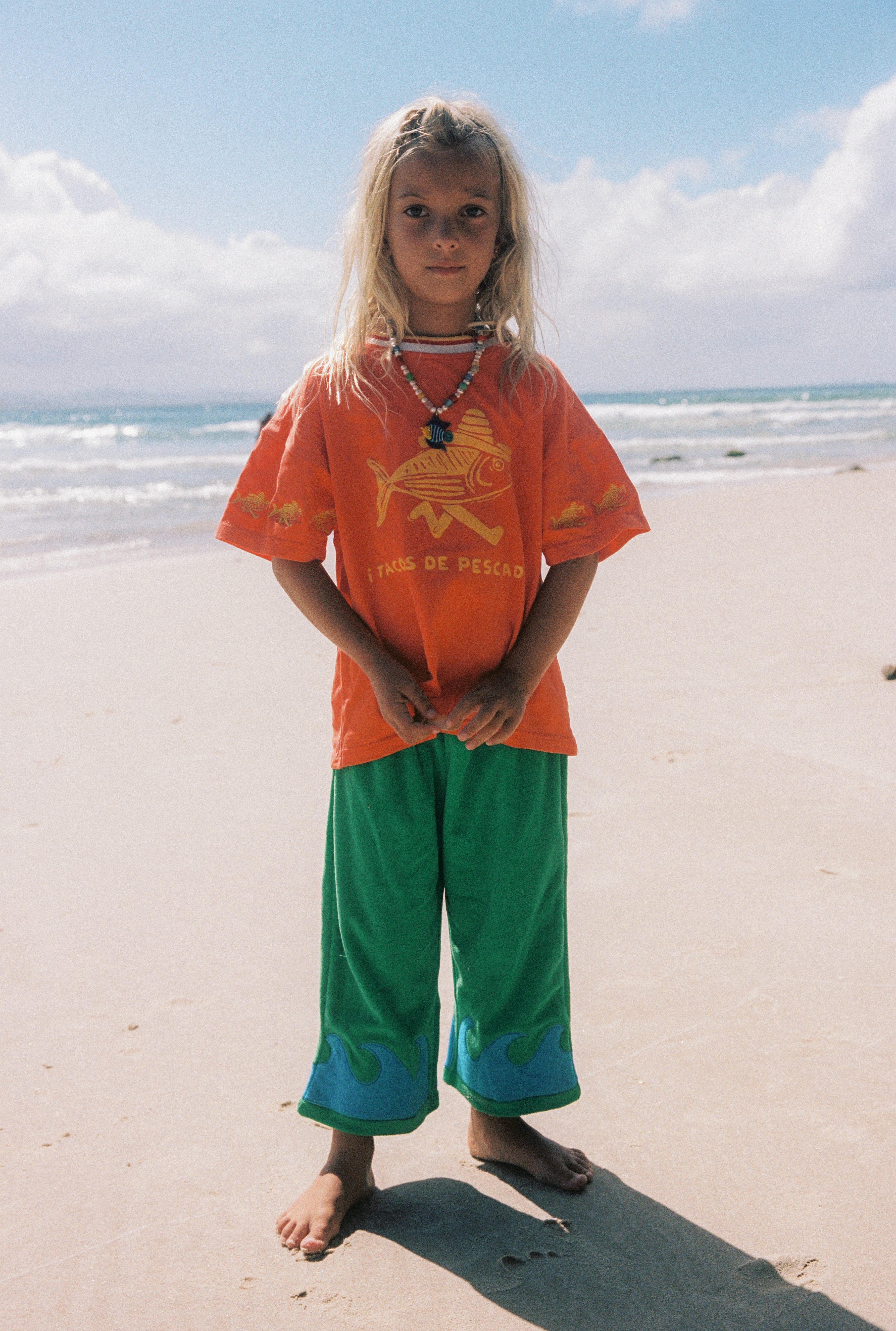 Spicy Dugong - Wave Party Pants Green