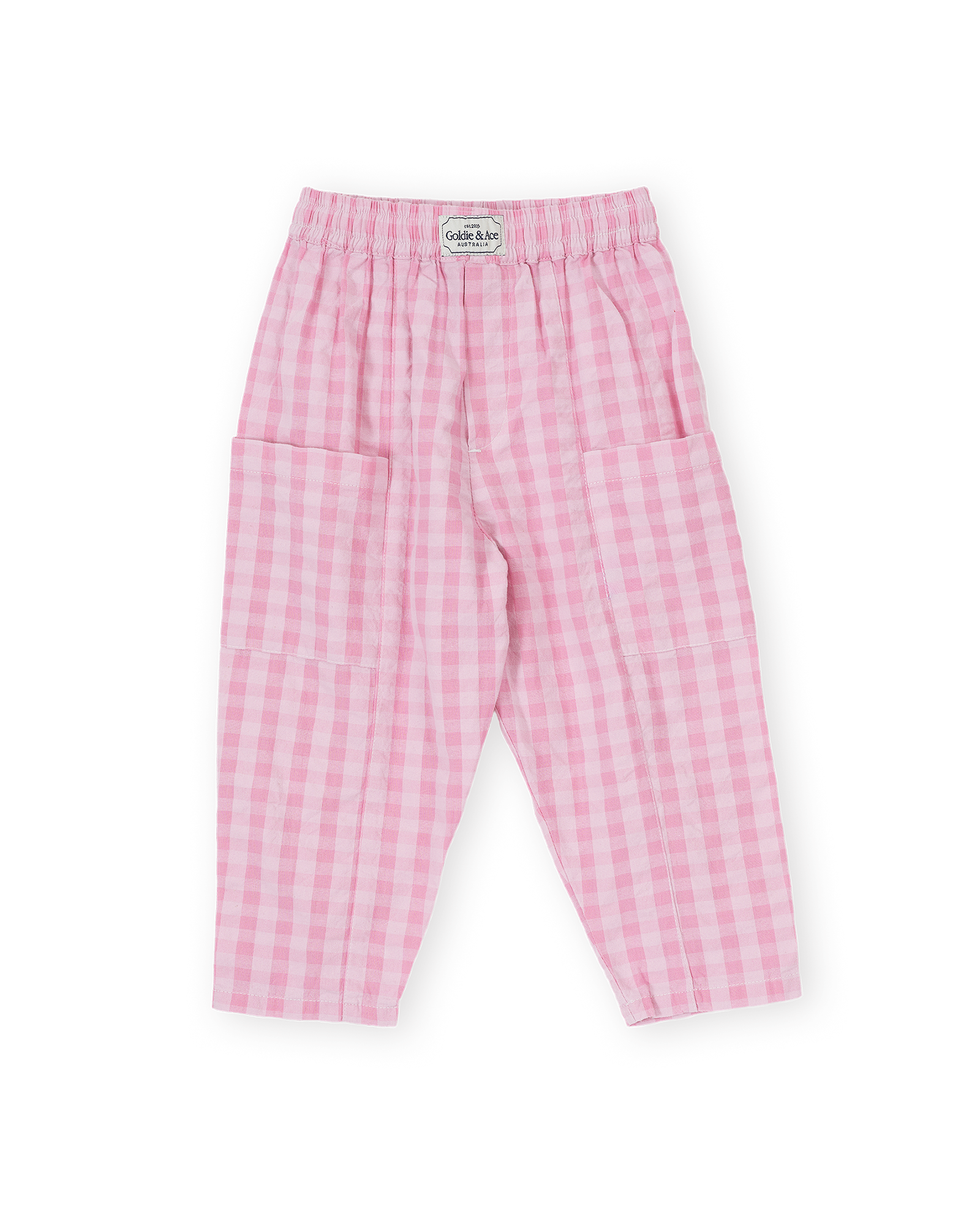 Goldie + Ace - Lightweight Gingham Kit Pocket Pant