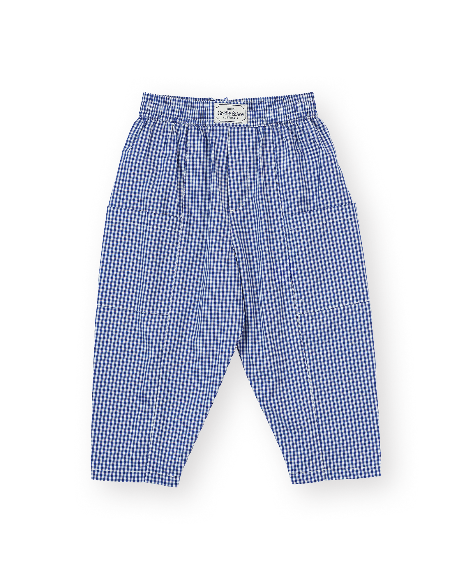 Goldie + Ace - Lightweight Check Kit Pocket Pant